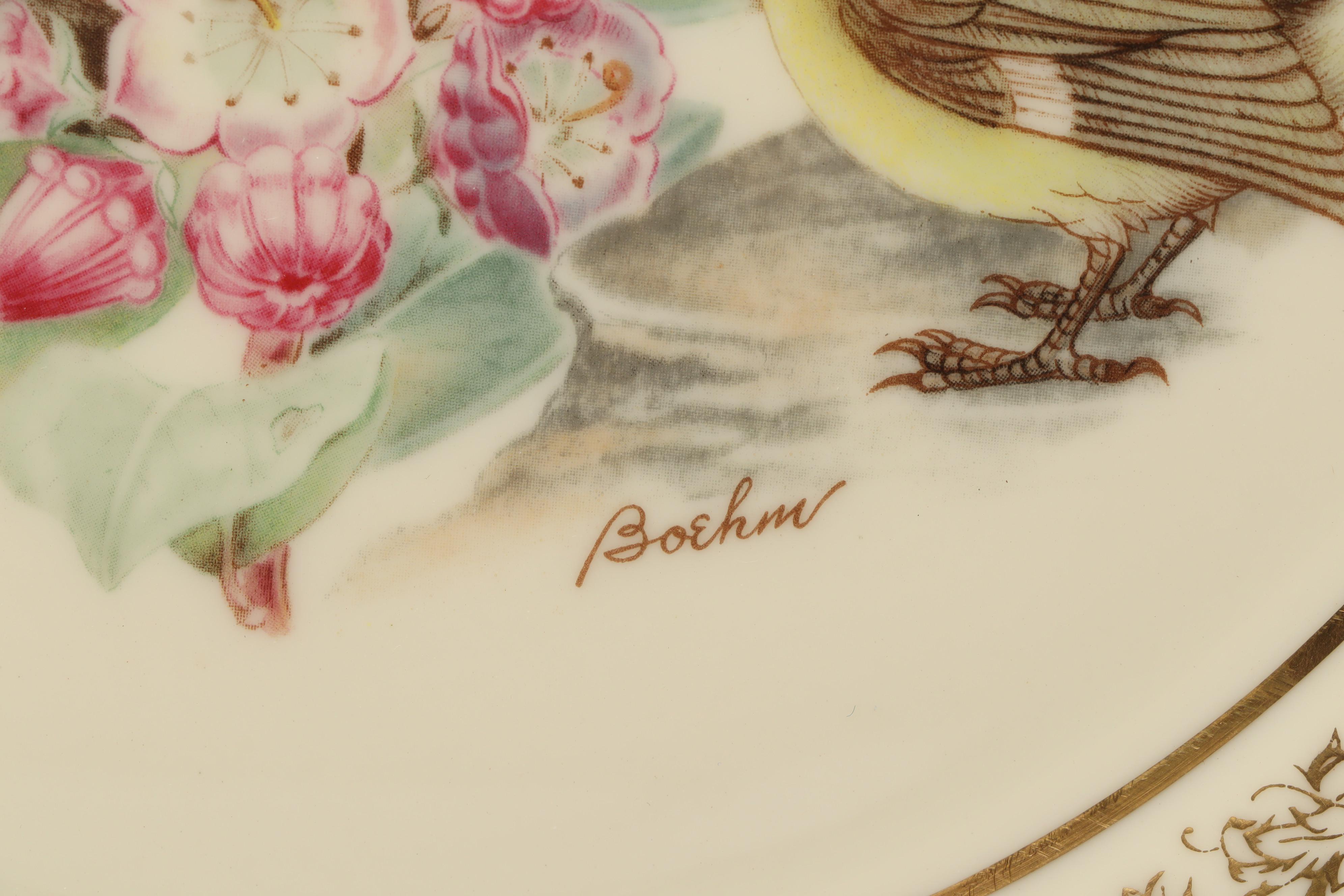 Lenox "Boehm Birds" Plates, 1970