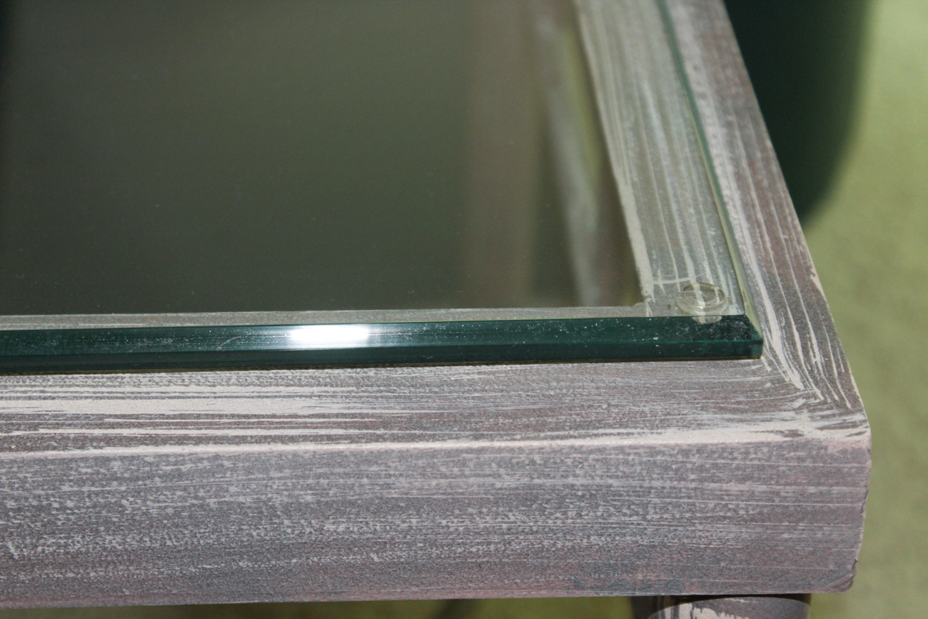 Contemporary Glass Side Table