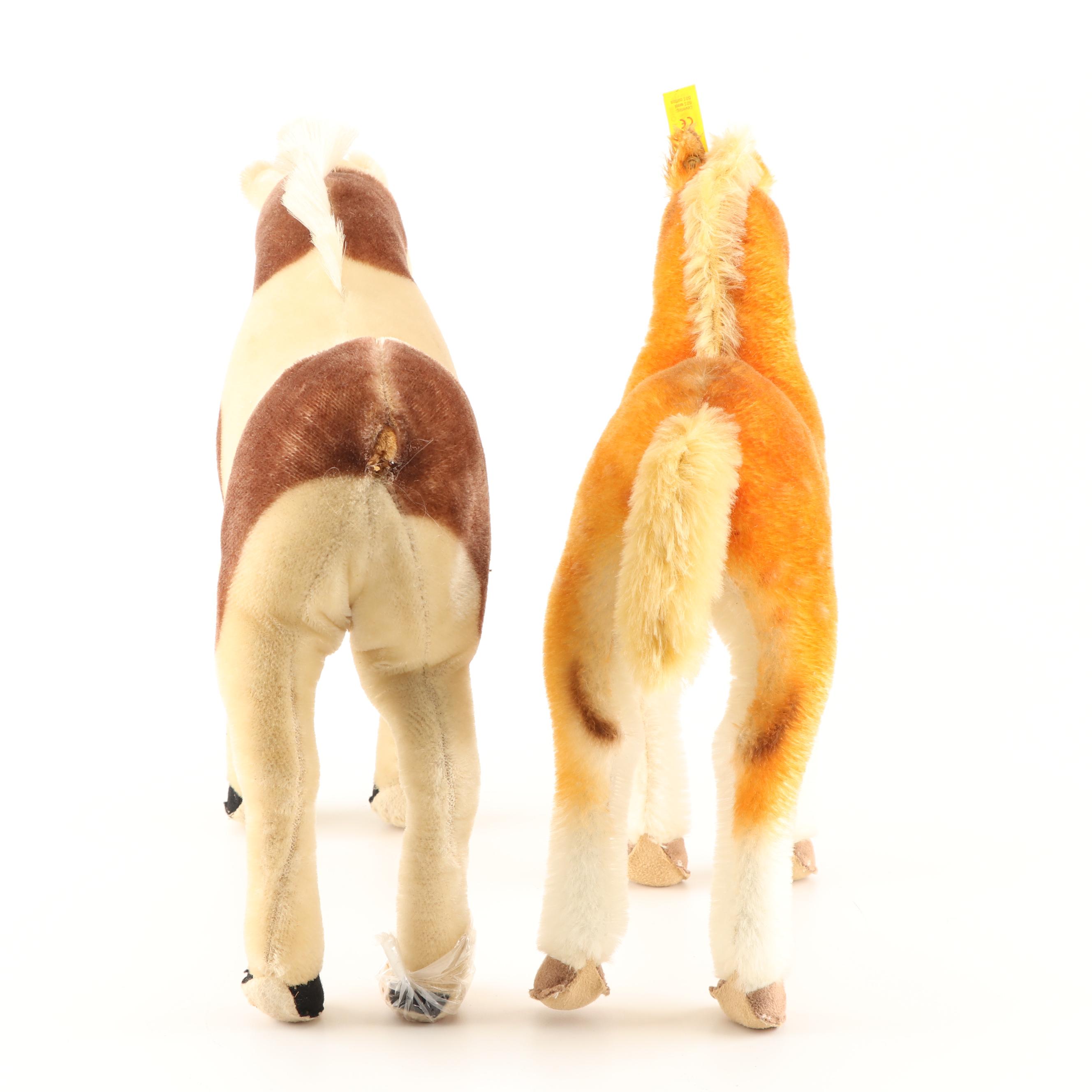 Steiff  "American Painted Horse" and Other Steiff Horse, Circa 1930s