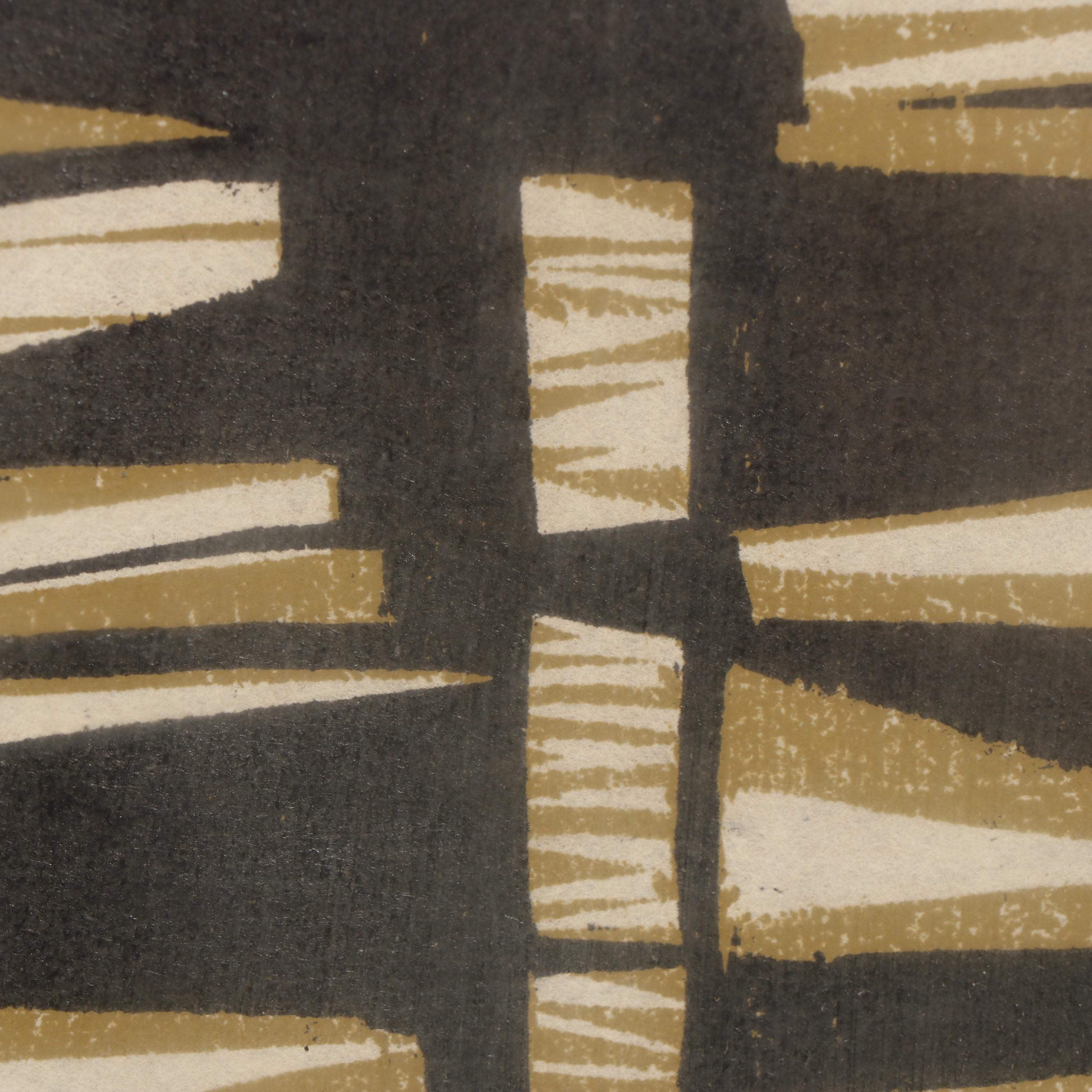 1967 Figural Woodcut