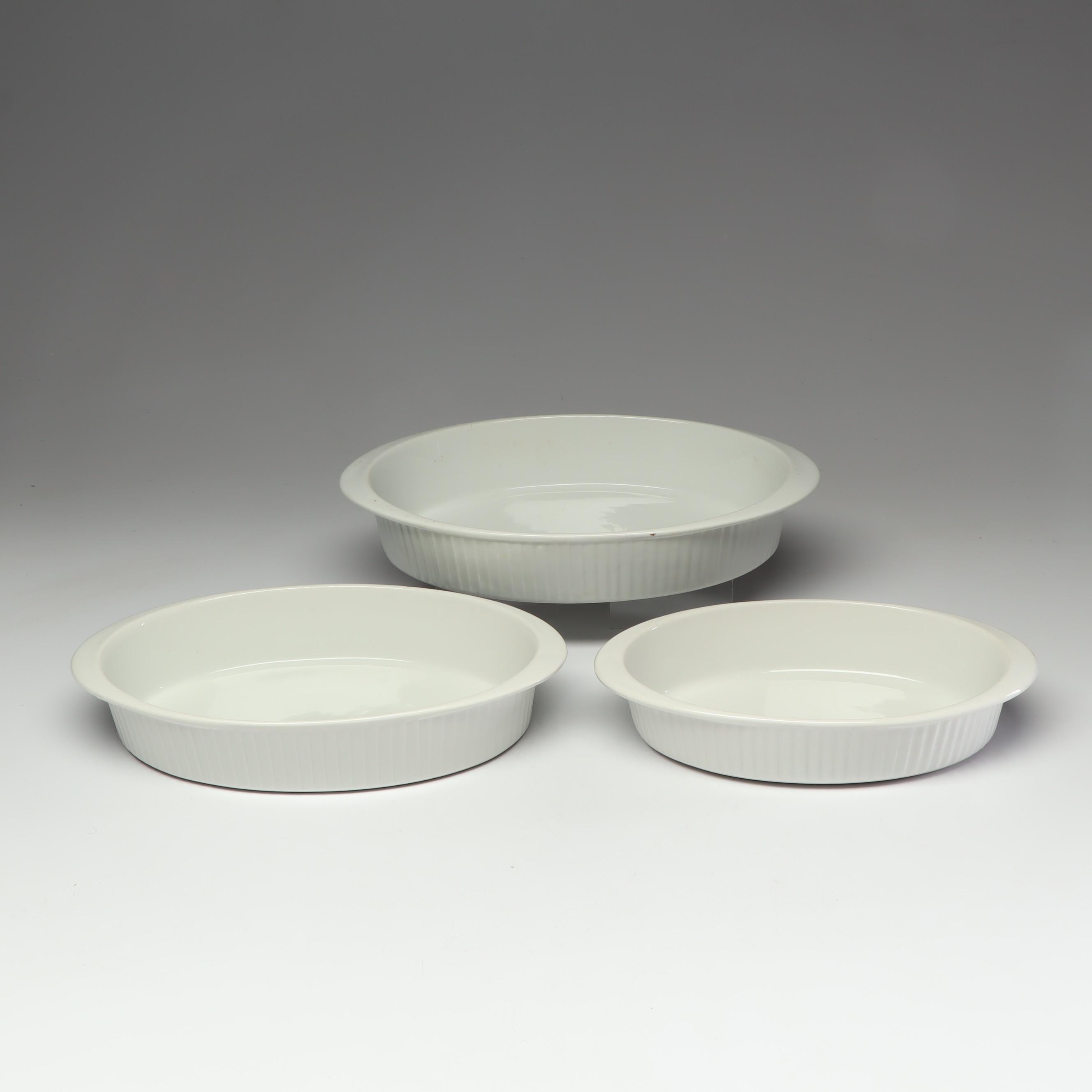 Apilco French Porcelain Baking Dishes
