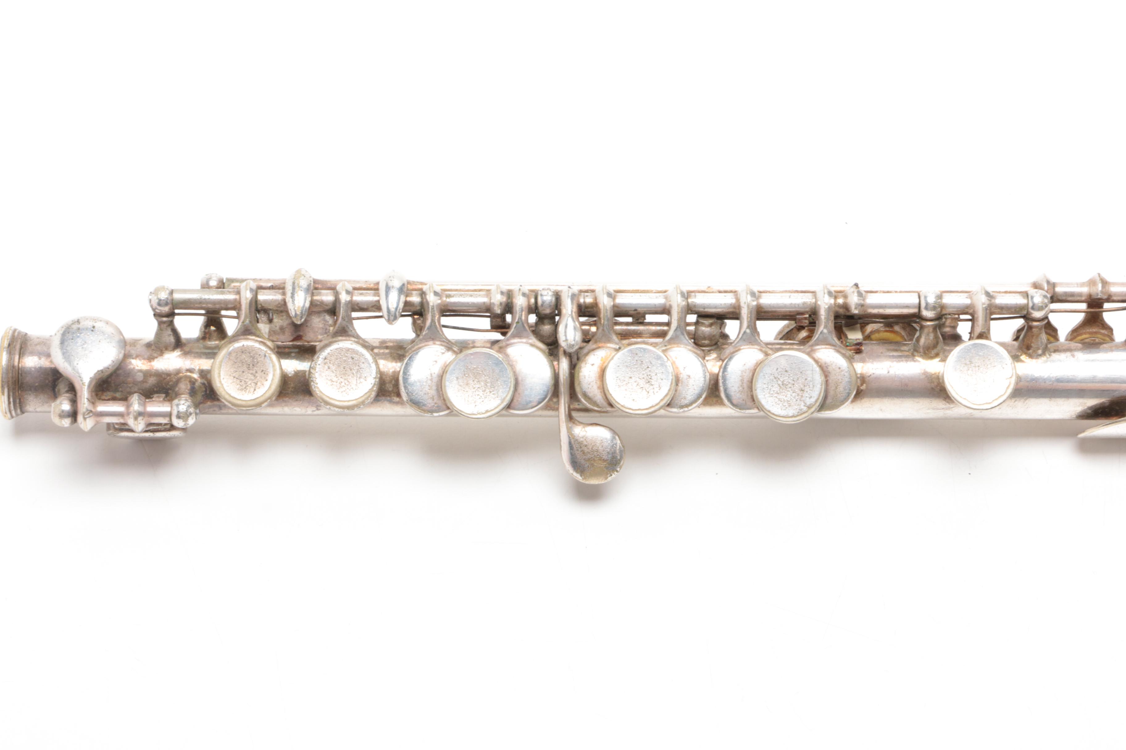 Armstrong Elkhart Piccolo Flute with Case, Mid-Century