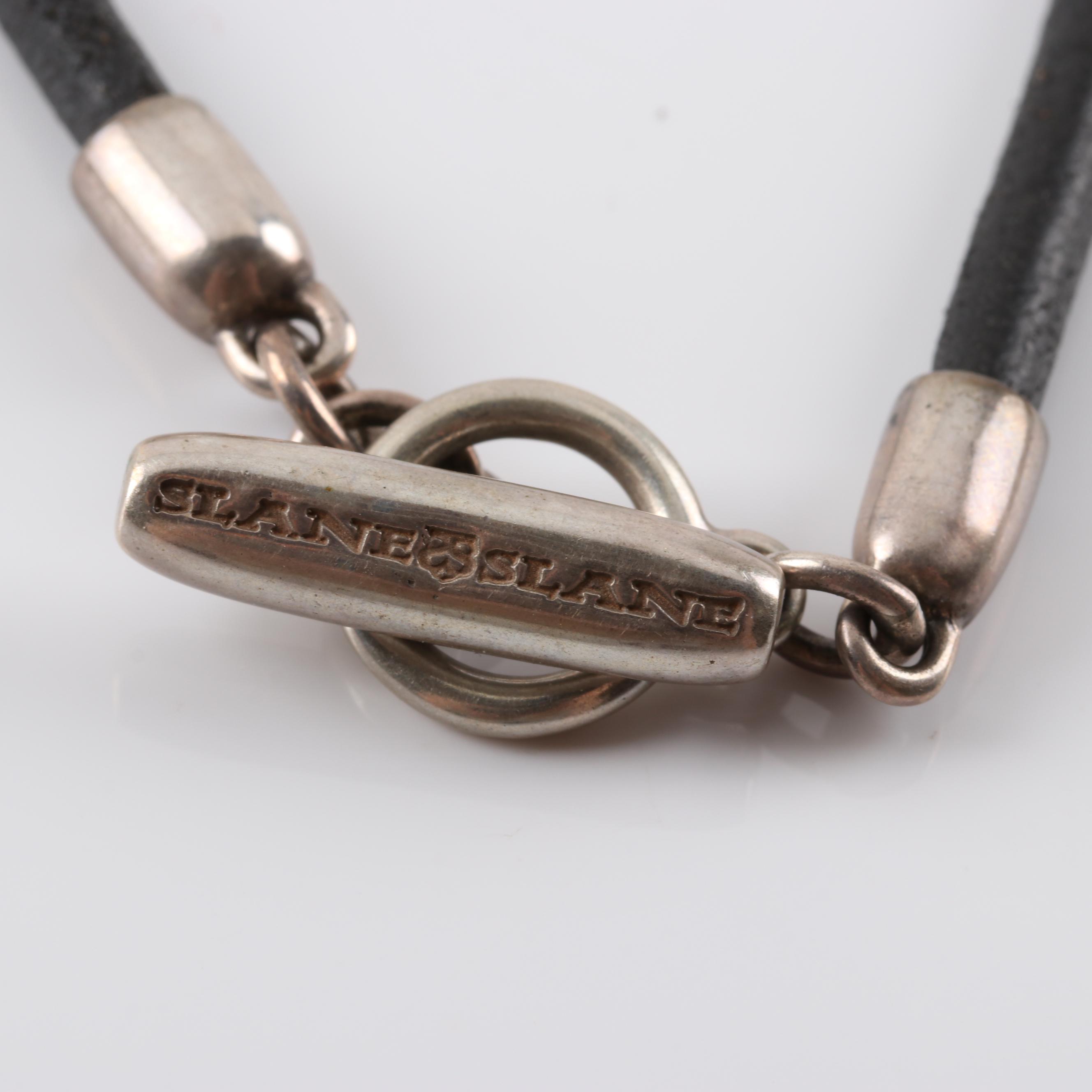 Slane & Slane Sterling Silver Bee Pendant Necklace