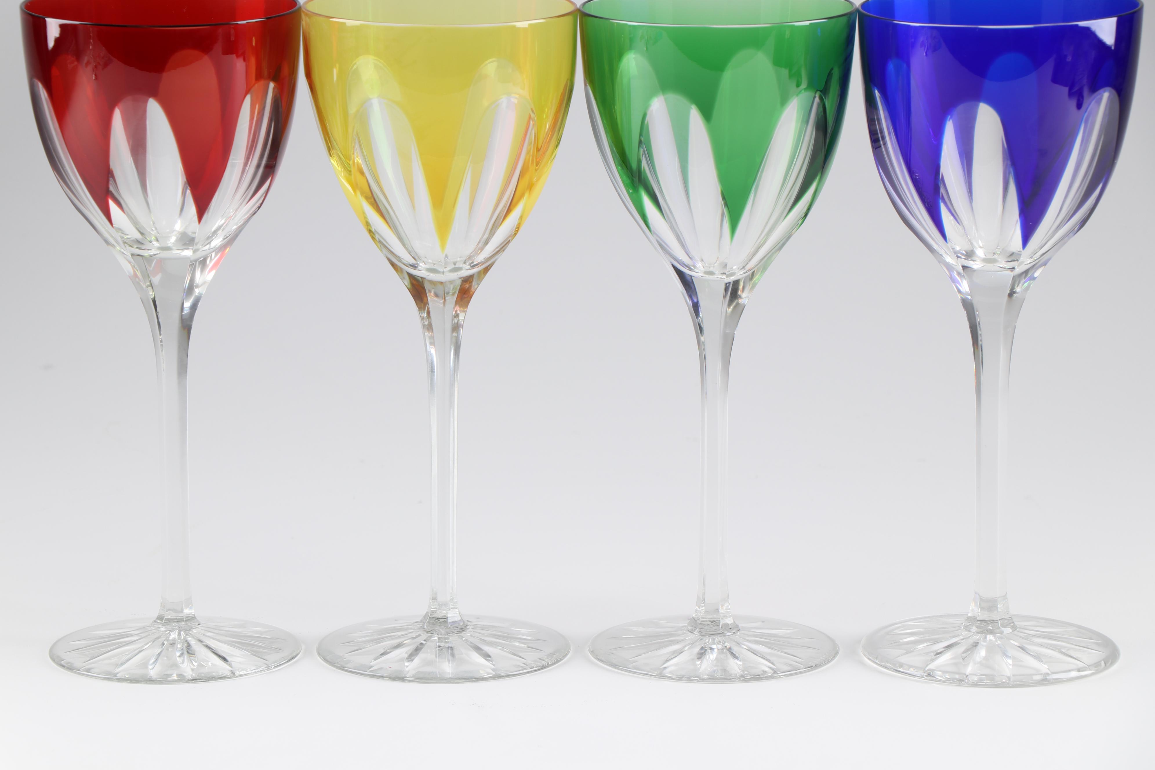 Fabergé Crystal Wine Glasses