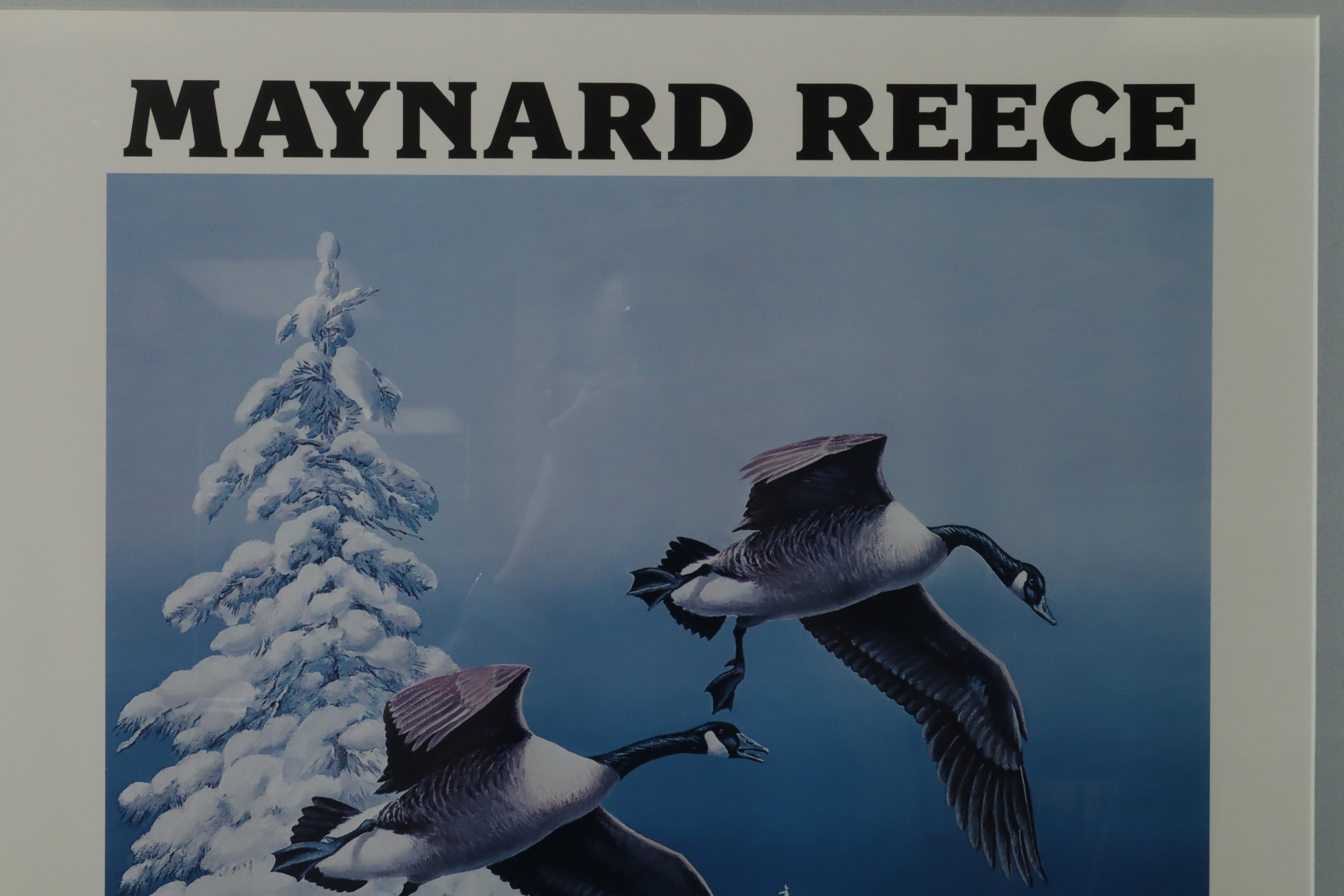 Maynard Reece 1982 Exhibiton Poster for Gallery One