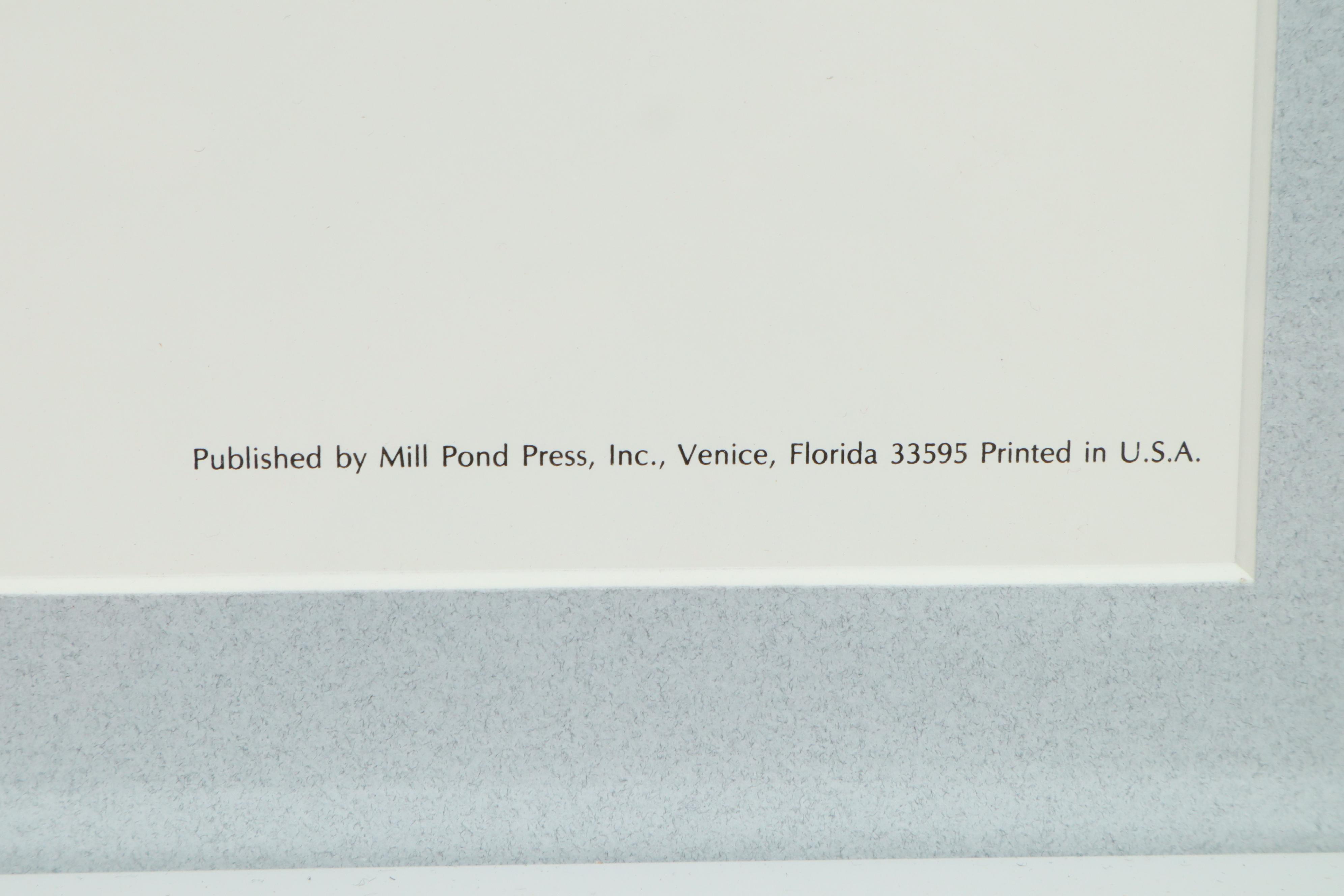 Maynard Reece 1982 Exhibiton Poster for Gallery One