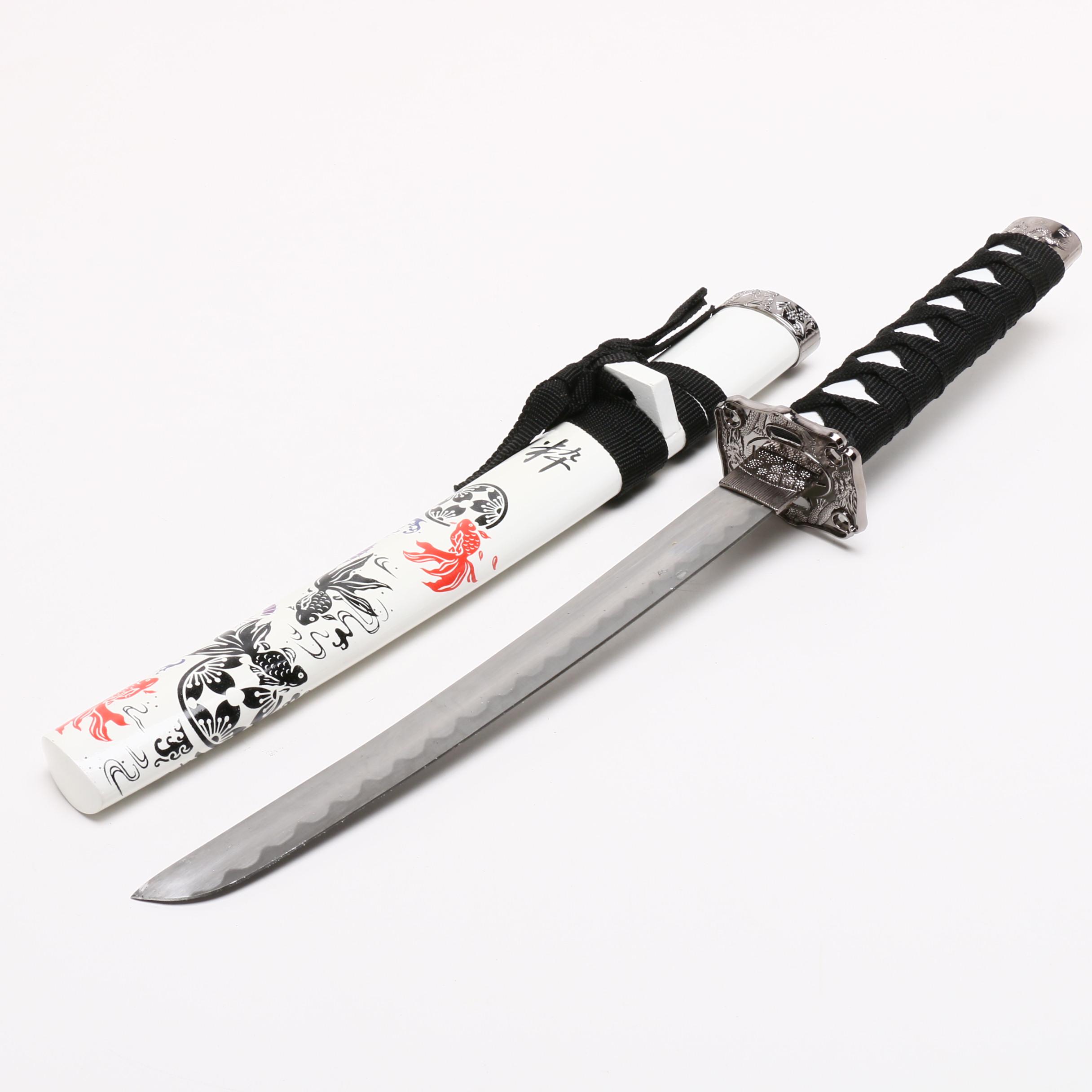 Katana Style Decorative Short Sword with Sheath, Contemporary