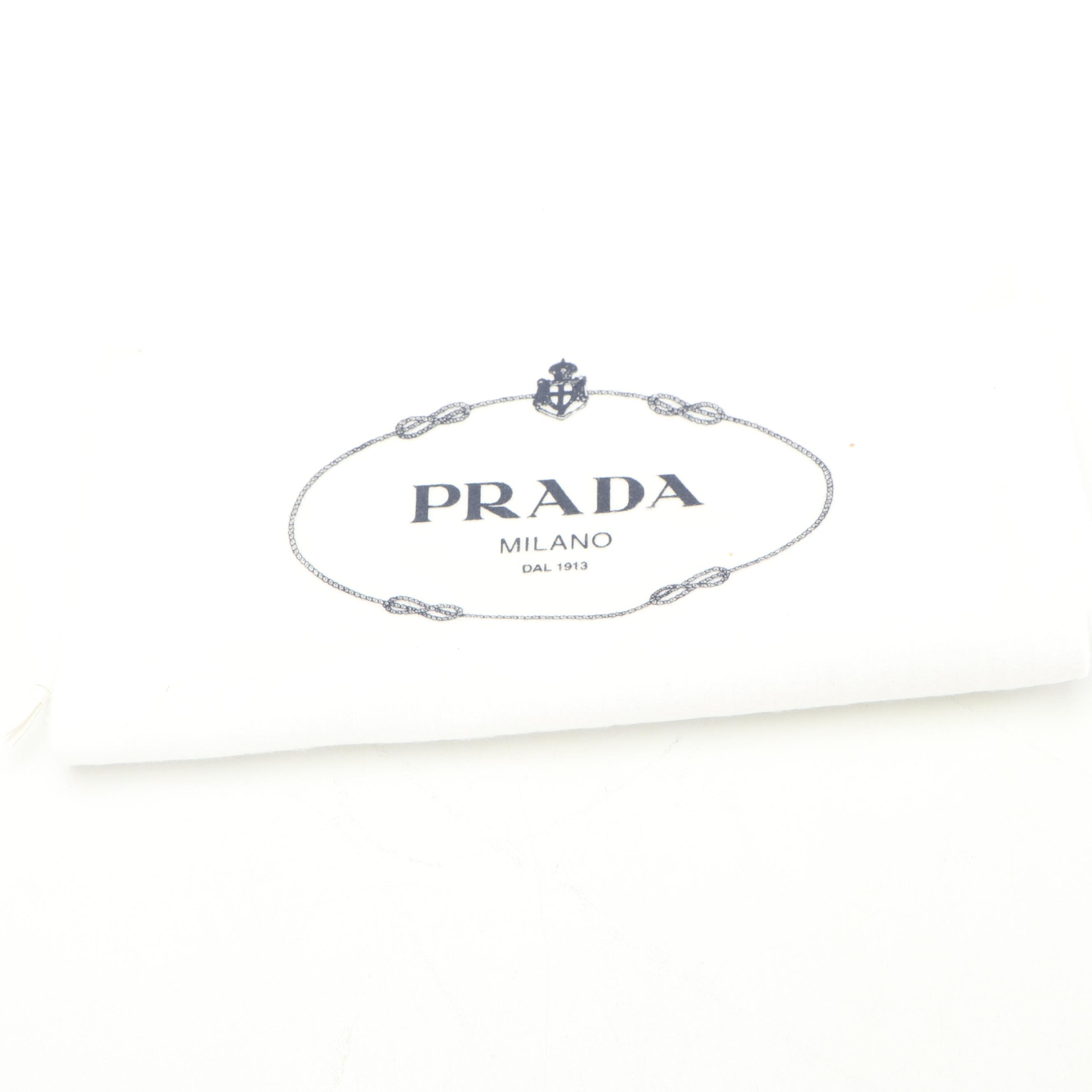 Women's Prada Black Leather Loafers