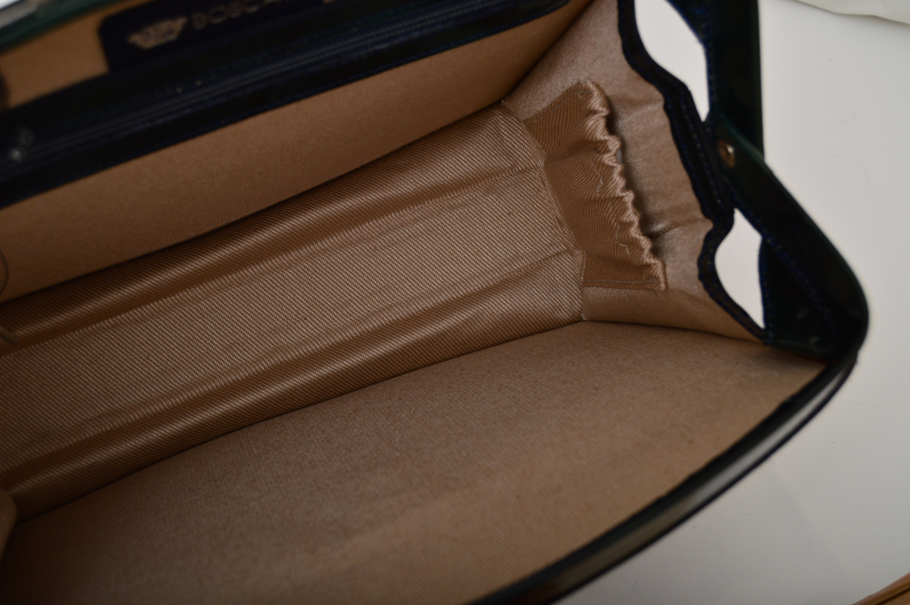 Bosca Piccolo Collection Patent Leather Handbag