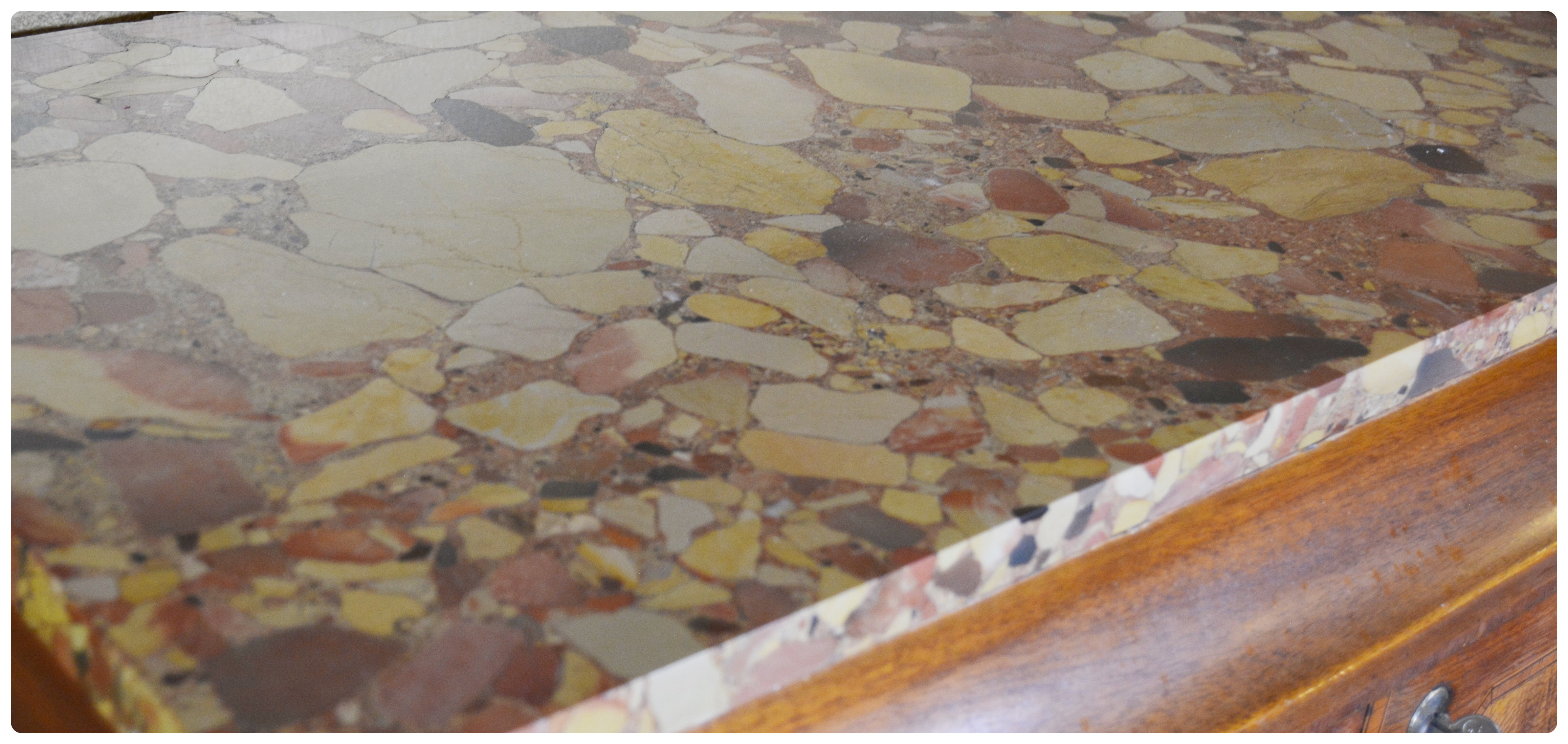 Louis XV Style Marquetry and Gilt Metal Mounted Cabinet, 20th Century