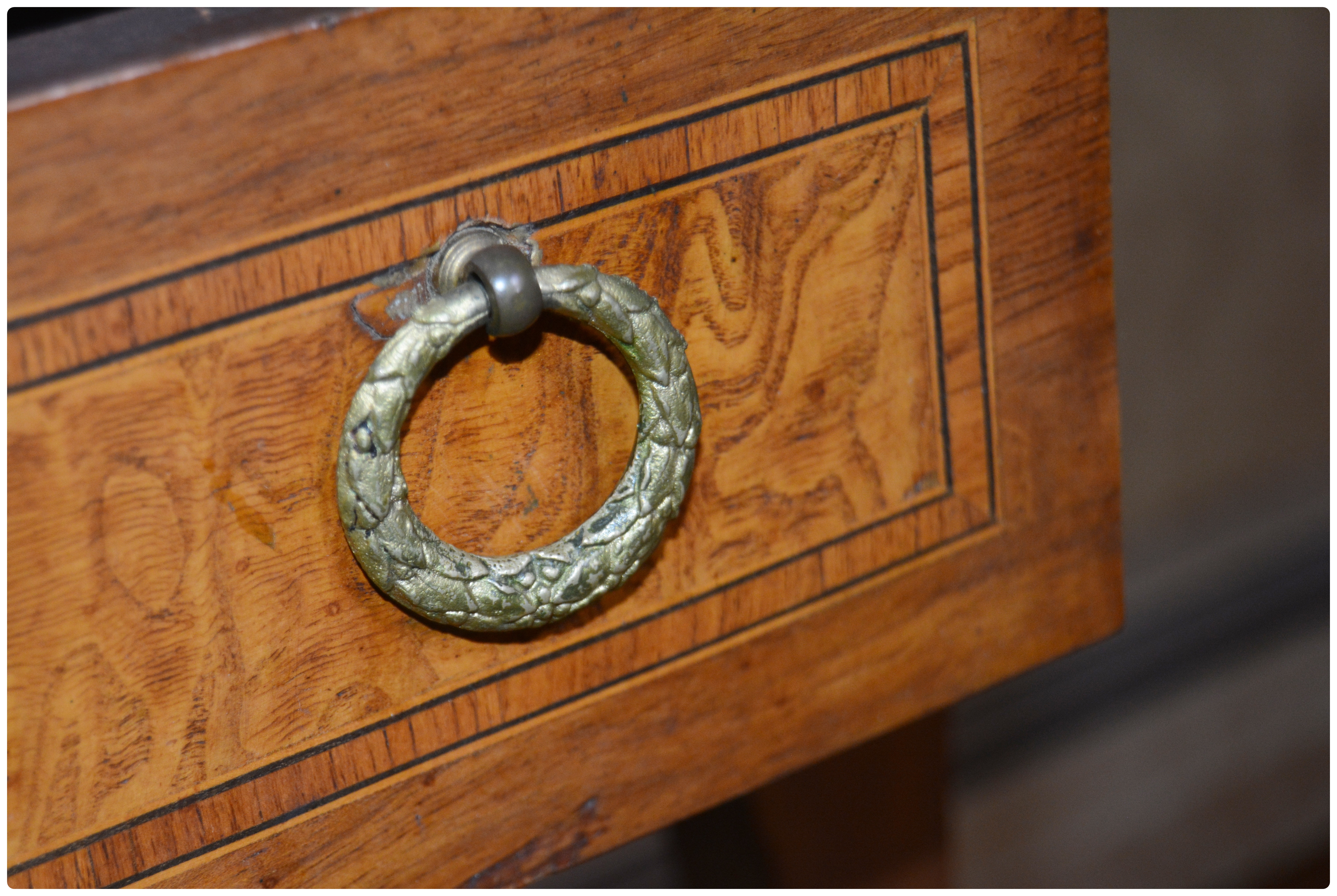 Louis XV Style Marquetry and Gilt Metal Mounted Cabinet, 20th Century