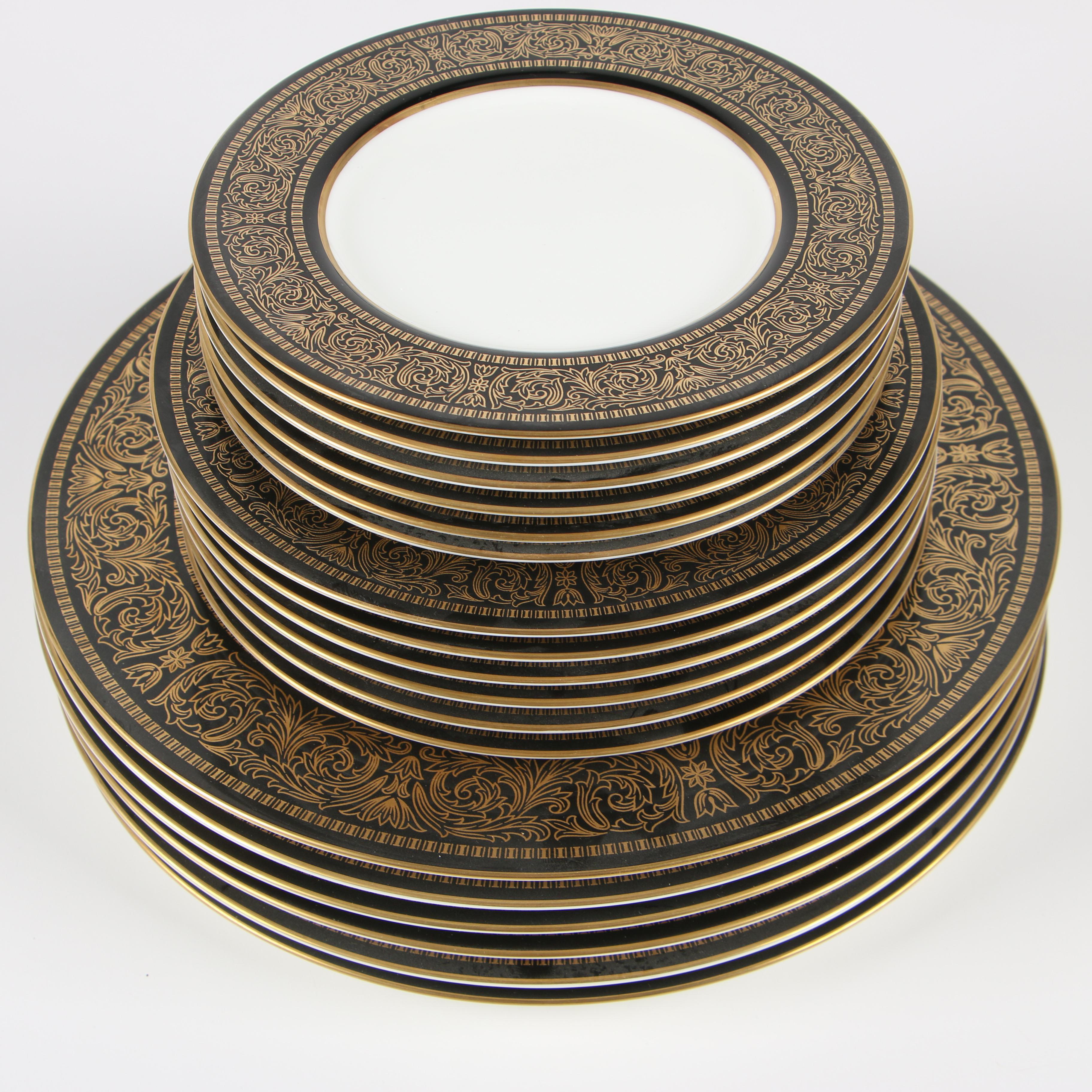 Mikasa "Mount Holyoke" Bone China Dinnerware for Six, Circa 1969–1988