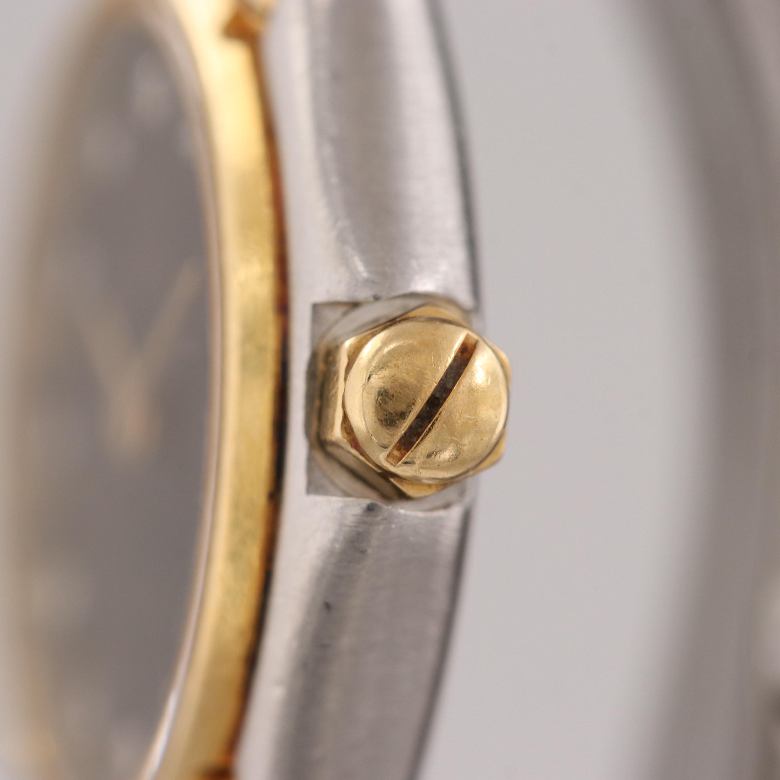 Ebel Mini 18K Gold, Stainless Steel and Diamond Dial Quartz Watch