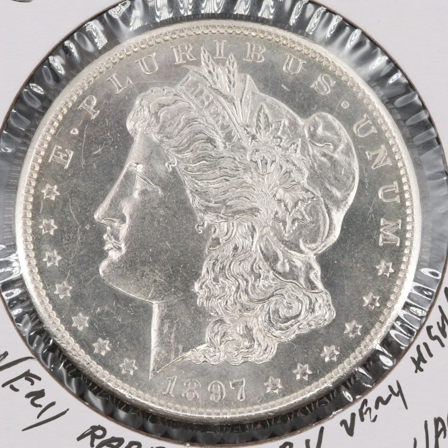 1897-S Silver Morgan Dollar