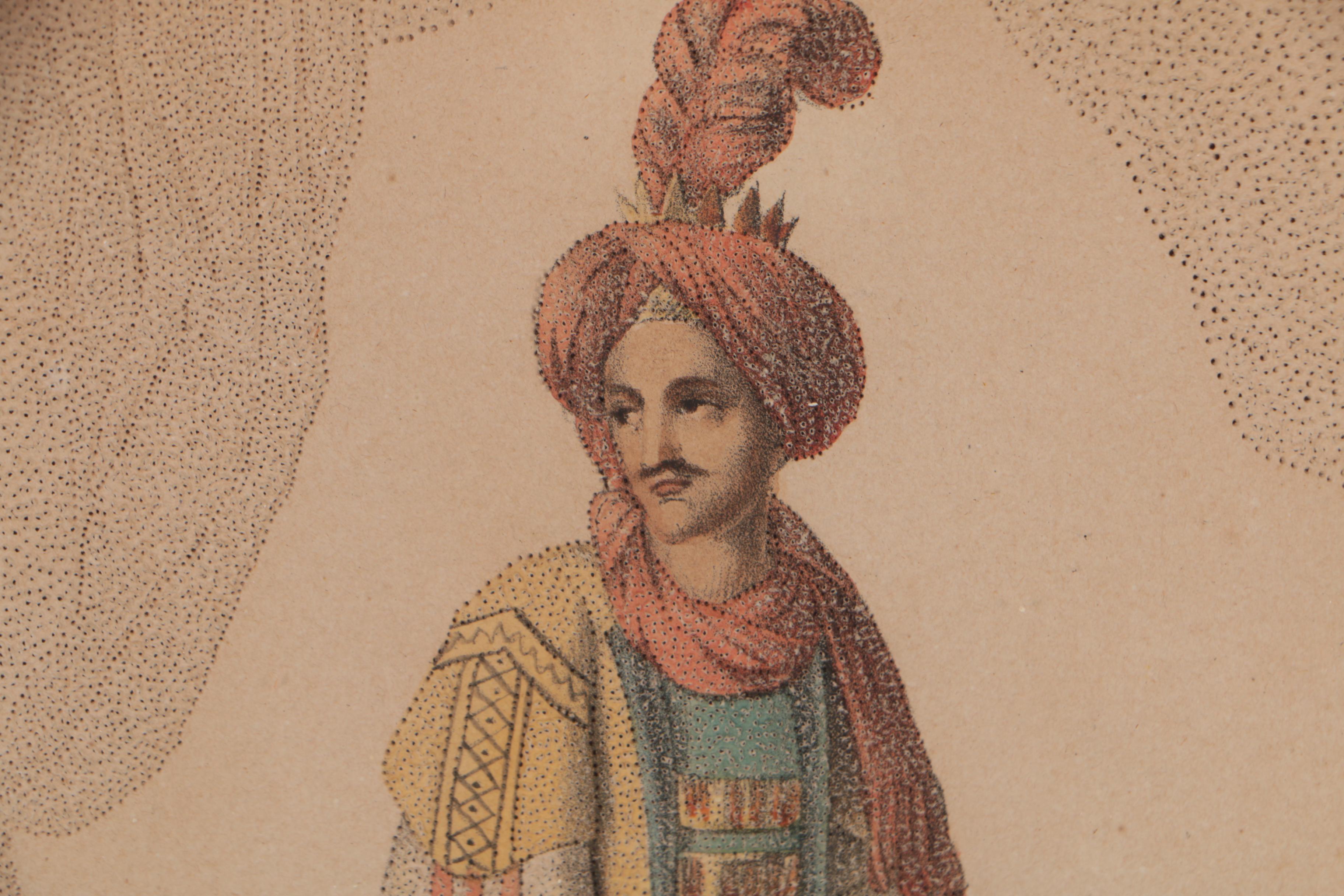 Godefroy Englemann Lithographs after A. Garneray Costume Designs, Circa 1820