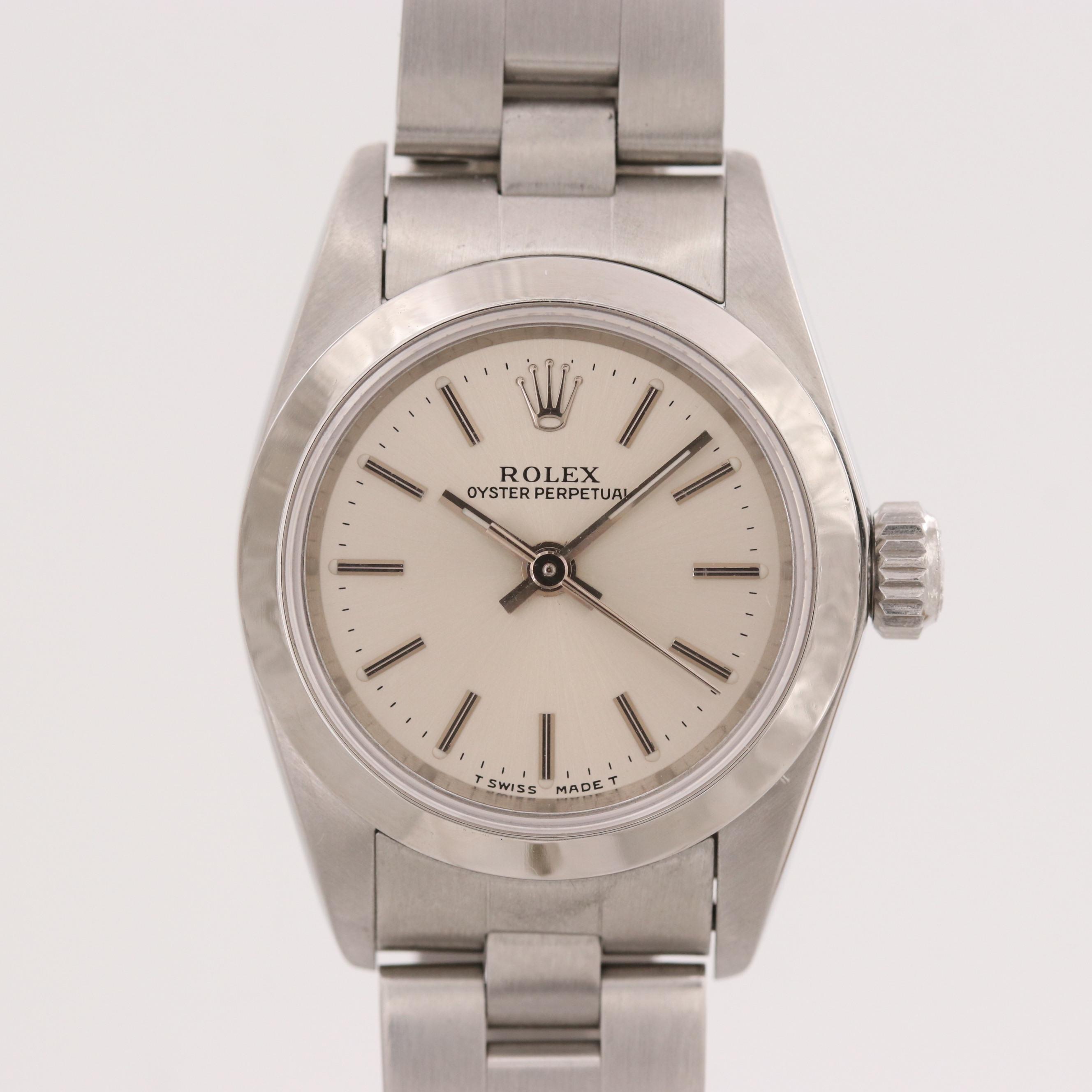 Rolex Oyster Perpetual Stainless Steel Automatic Watch, 1996