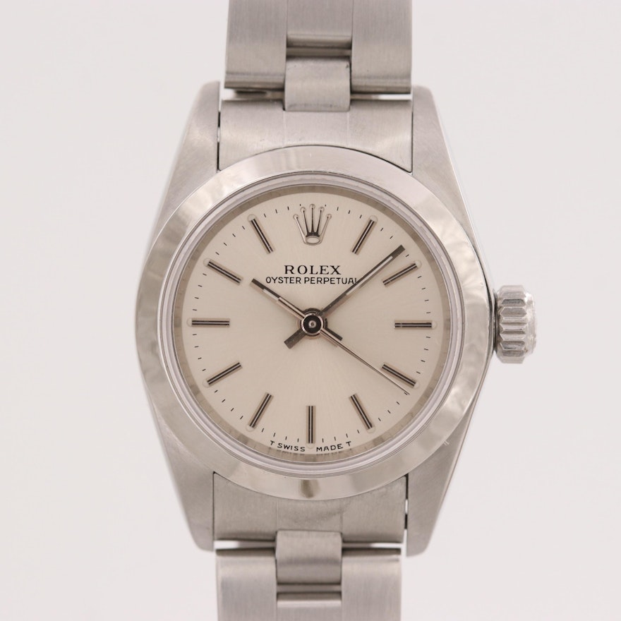 Rolex Oyster Perpetual Stainless Steel Automatic Wristwatch, 1996