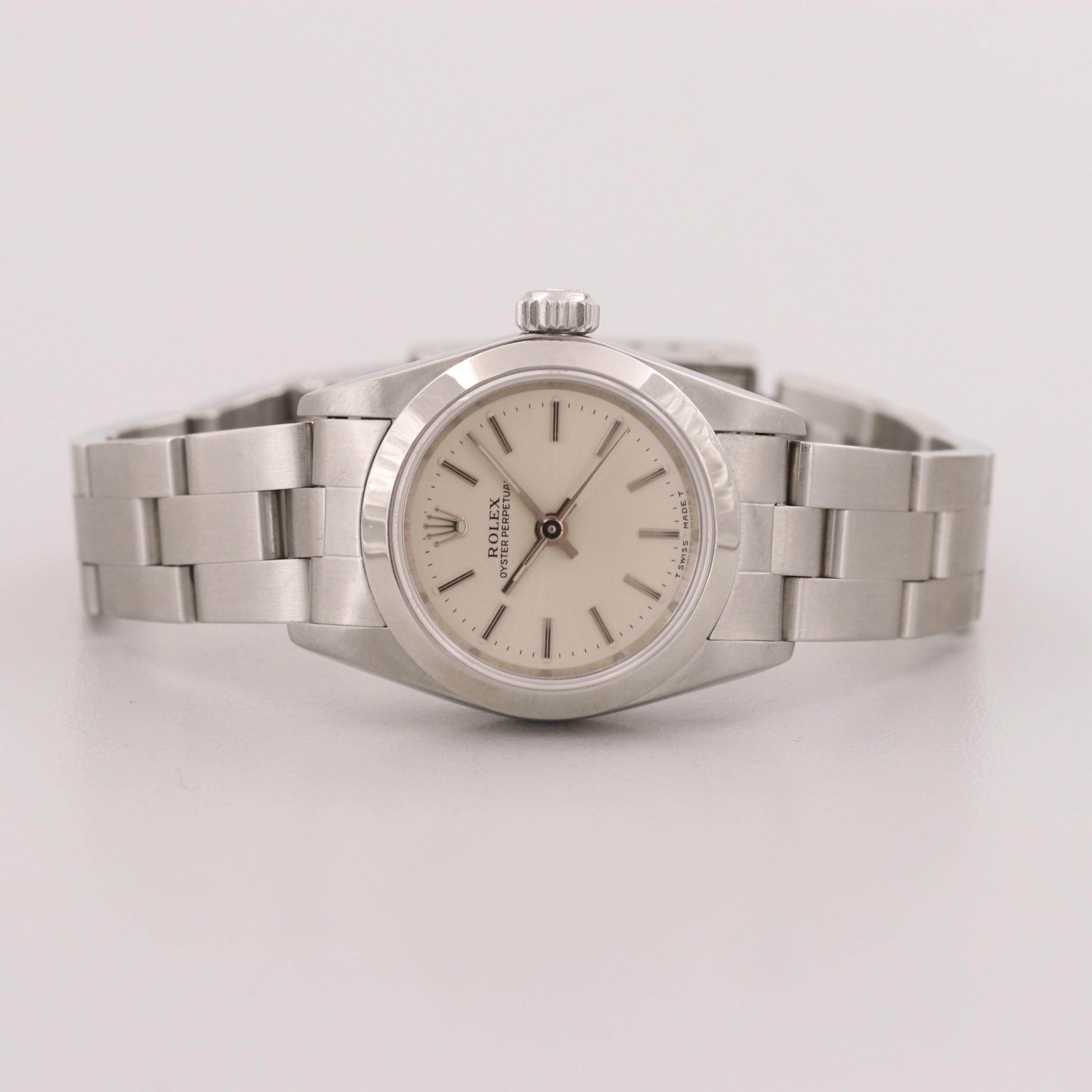 Rolex Oyster Perpetual Stainless Steel Automatic Watch, 1996