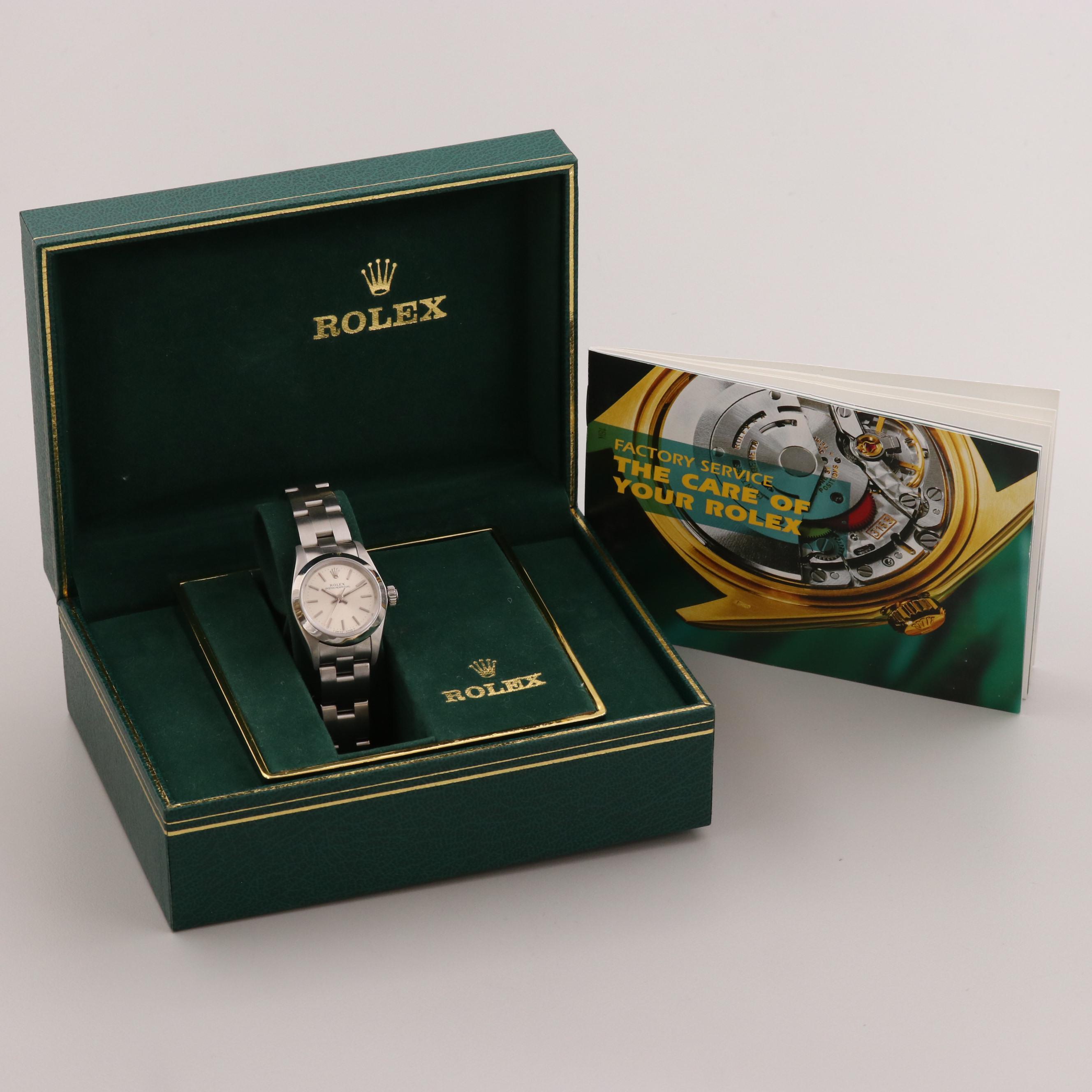 Rolex Oyster Perpetual Stainless Steel Automatic Watch, 1996