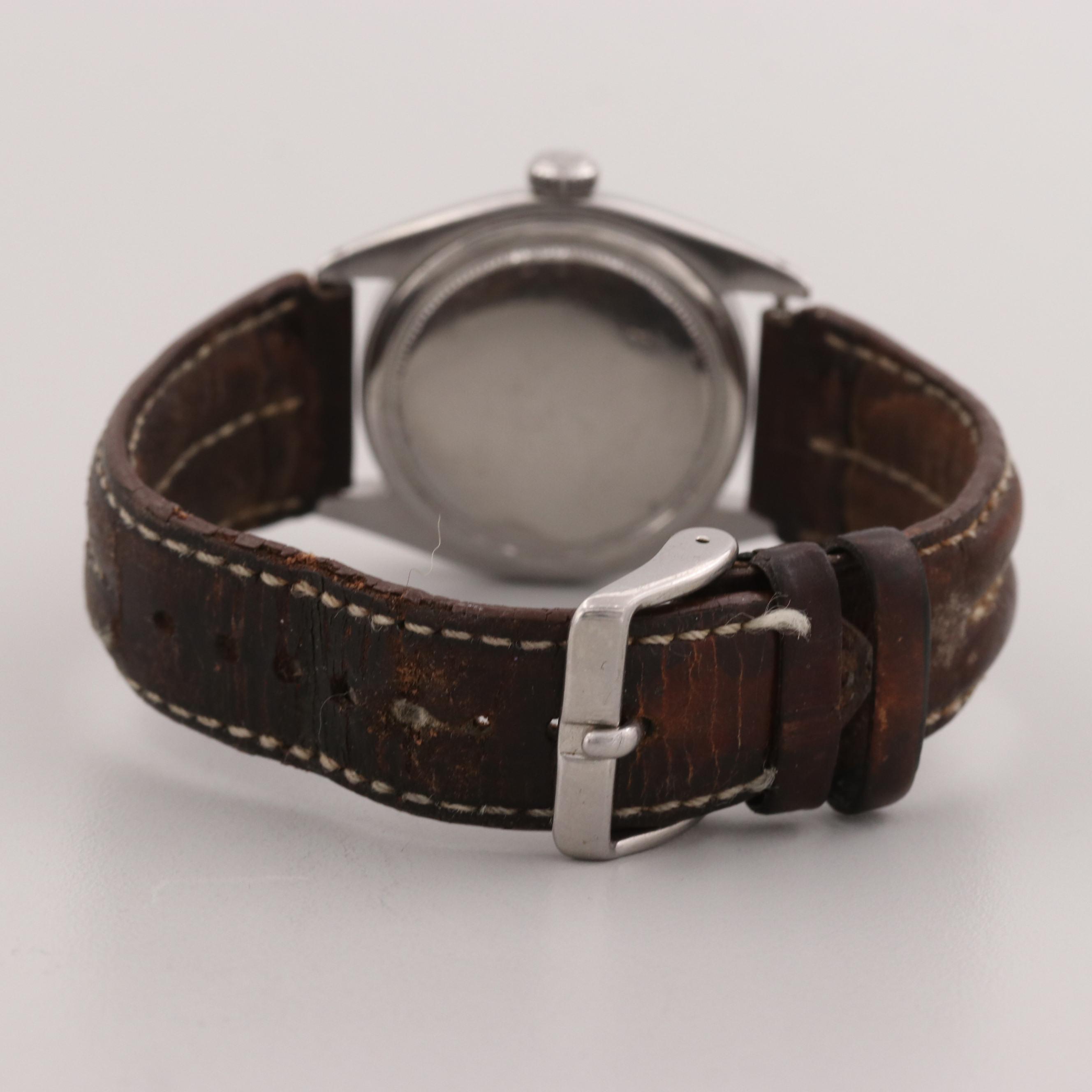 Vintage Rolex Oyster Royal Stainless Steel Stem Wind Watch, 1961