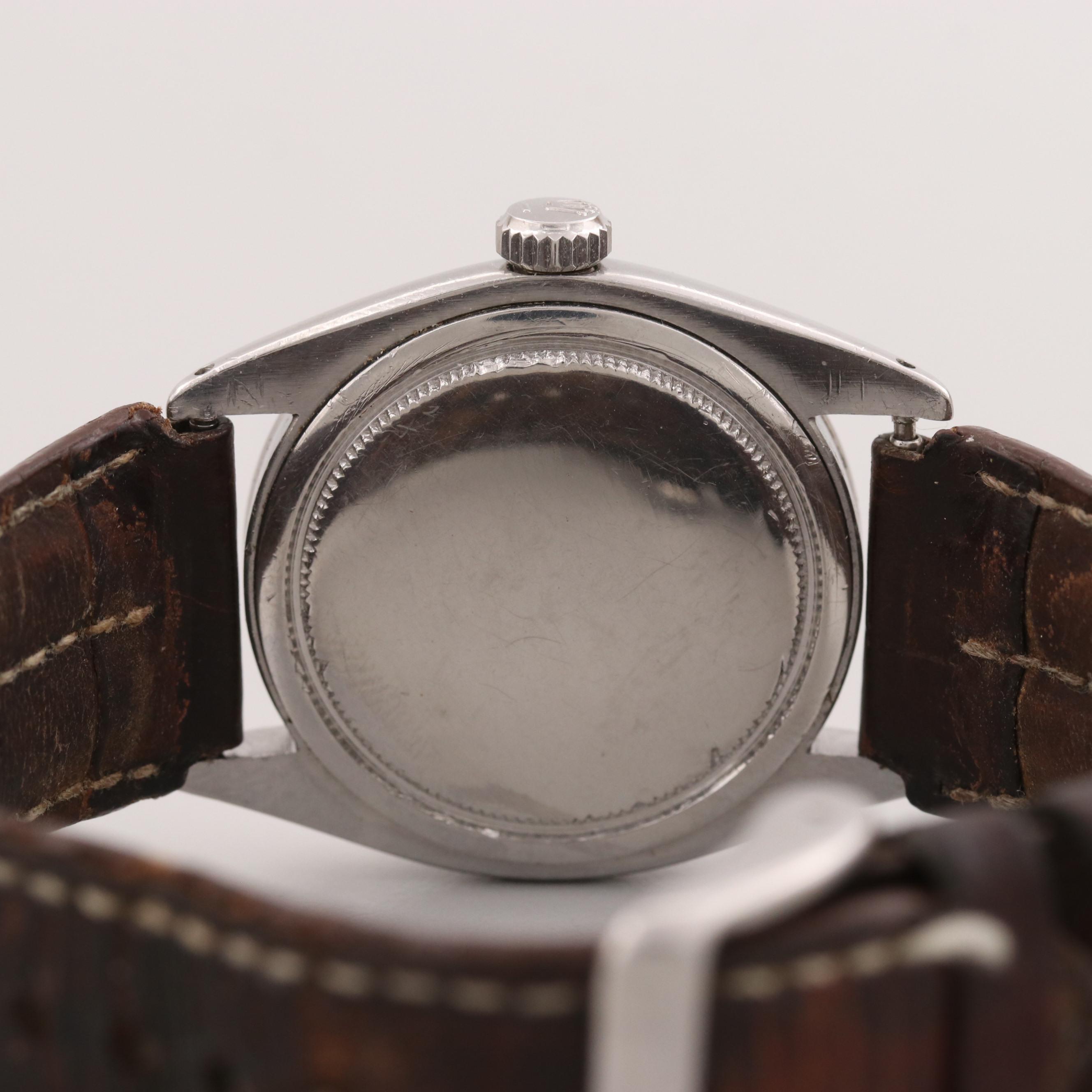 Vintage Rolex Oyster Royal Stainless Steel Stem Wind Watch, 1961