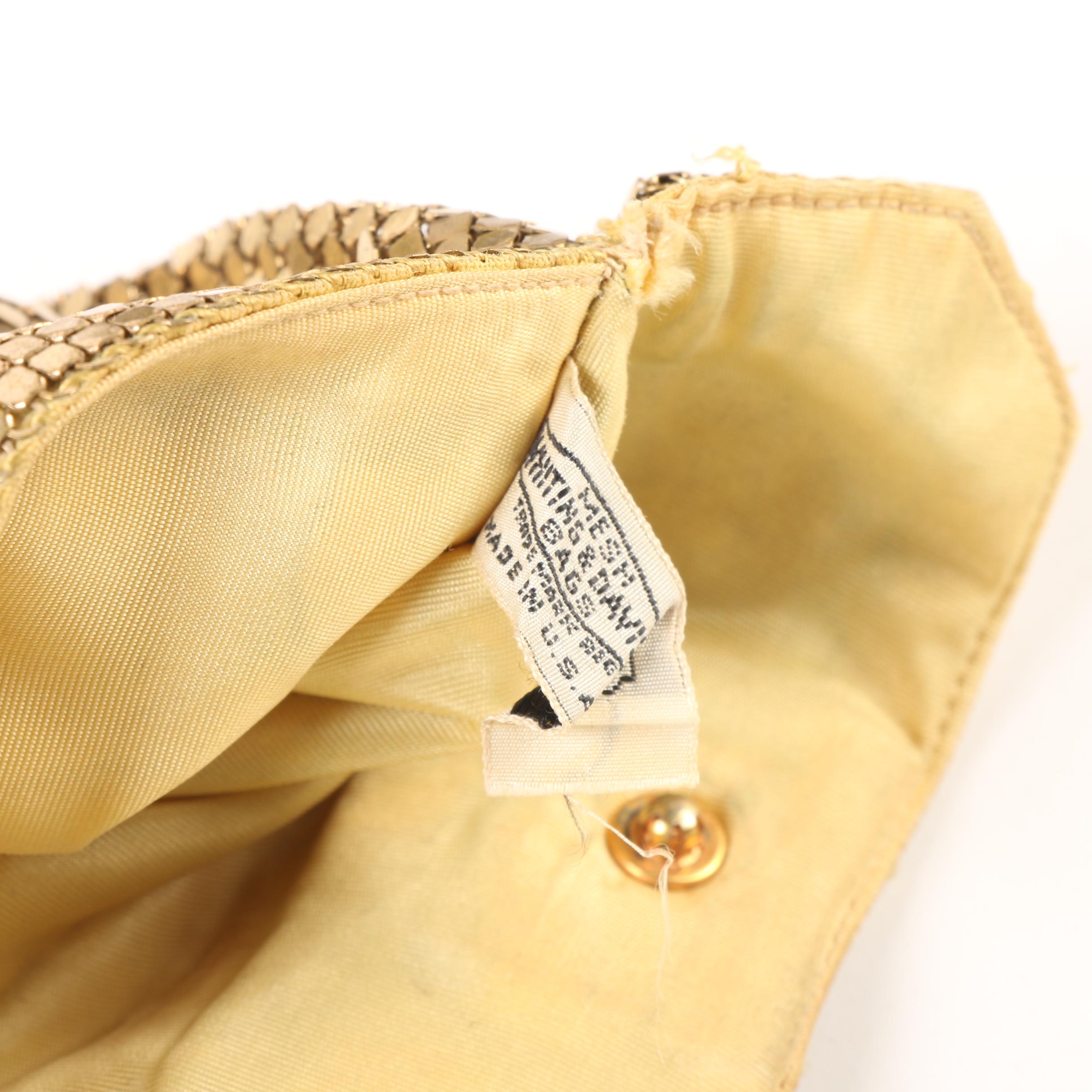 Whiting & Davis Mesh Bags, Made in U.S.A., and Carla Marchi Beaded Bag, Vintage