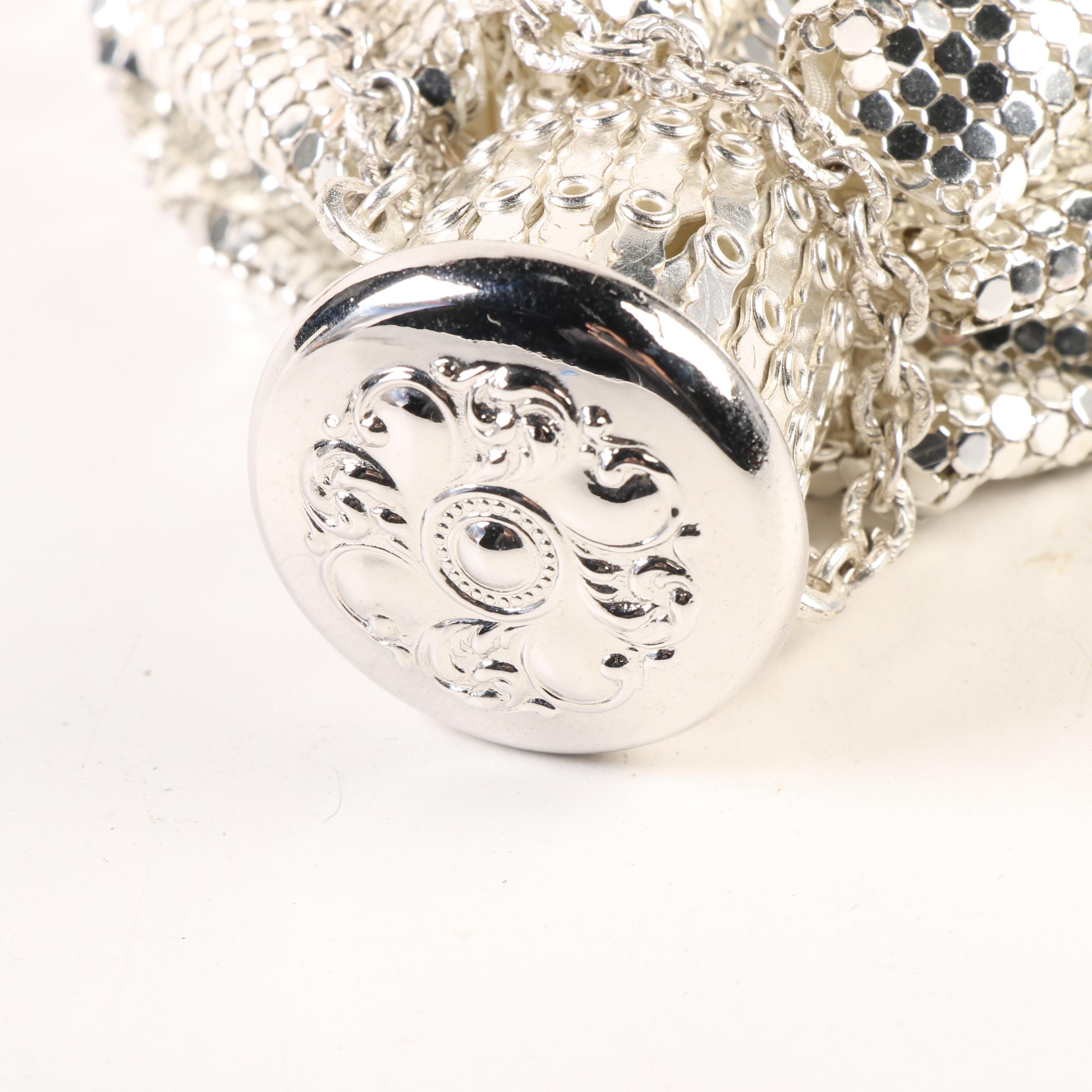 Whiting & Davis Mesh Bags, Made in U.S.A., and Carla Marchi Beaded Bag, Vintage