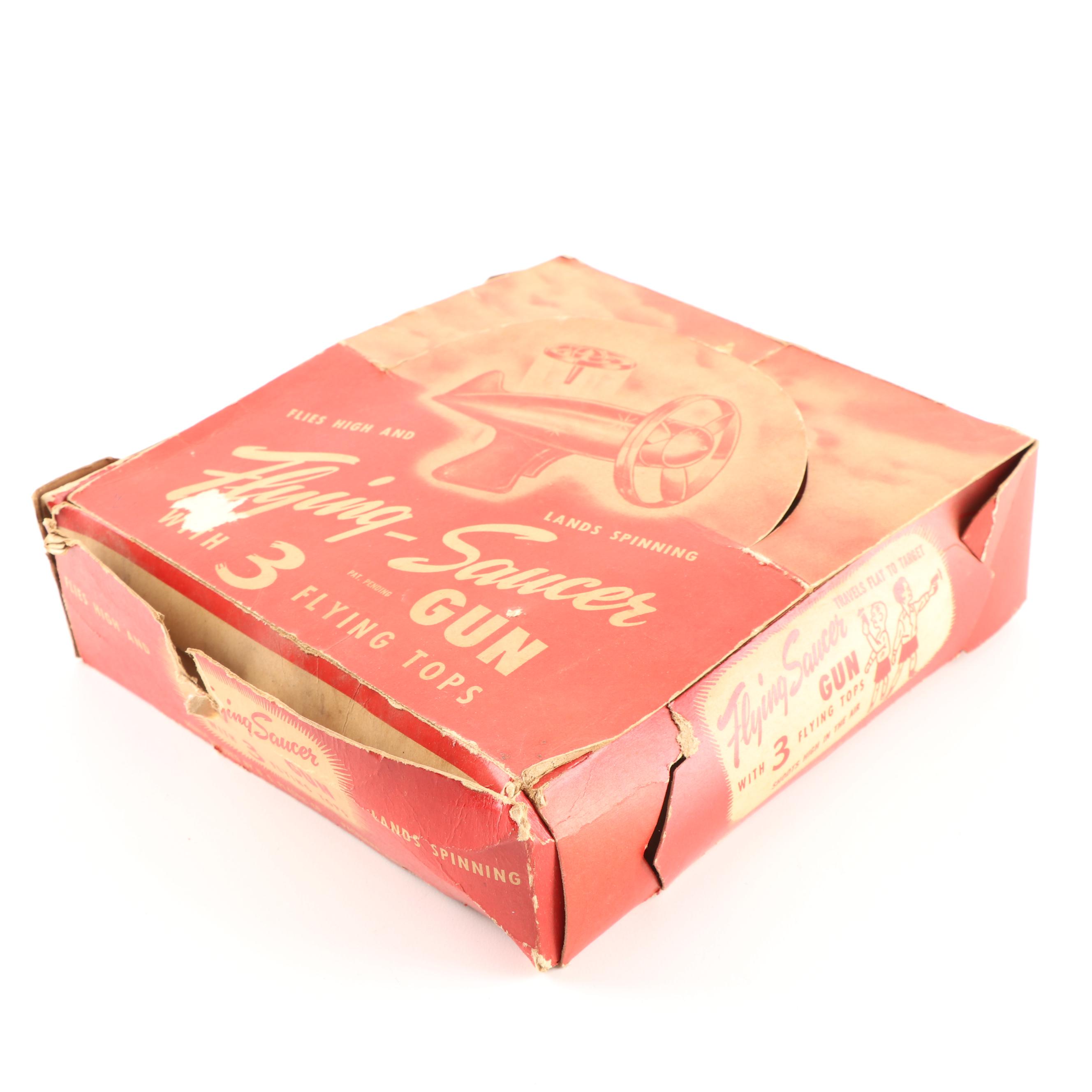 Vintage Toy Guns and Flying-Saucer Gun