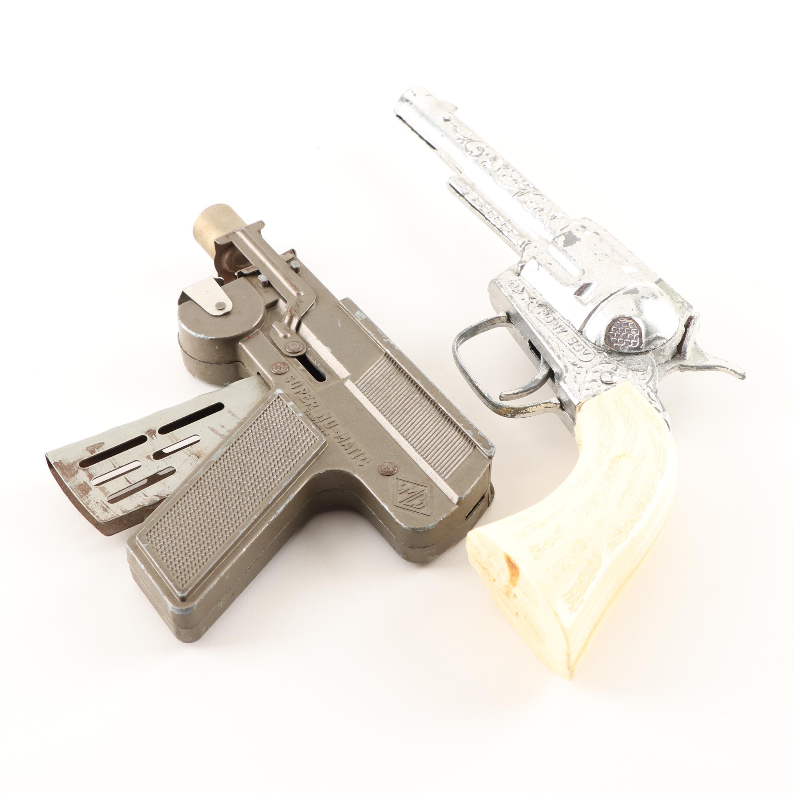 Vintage Toy Guns and Flying-Saucer Gun