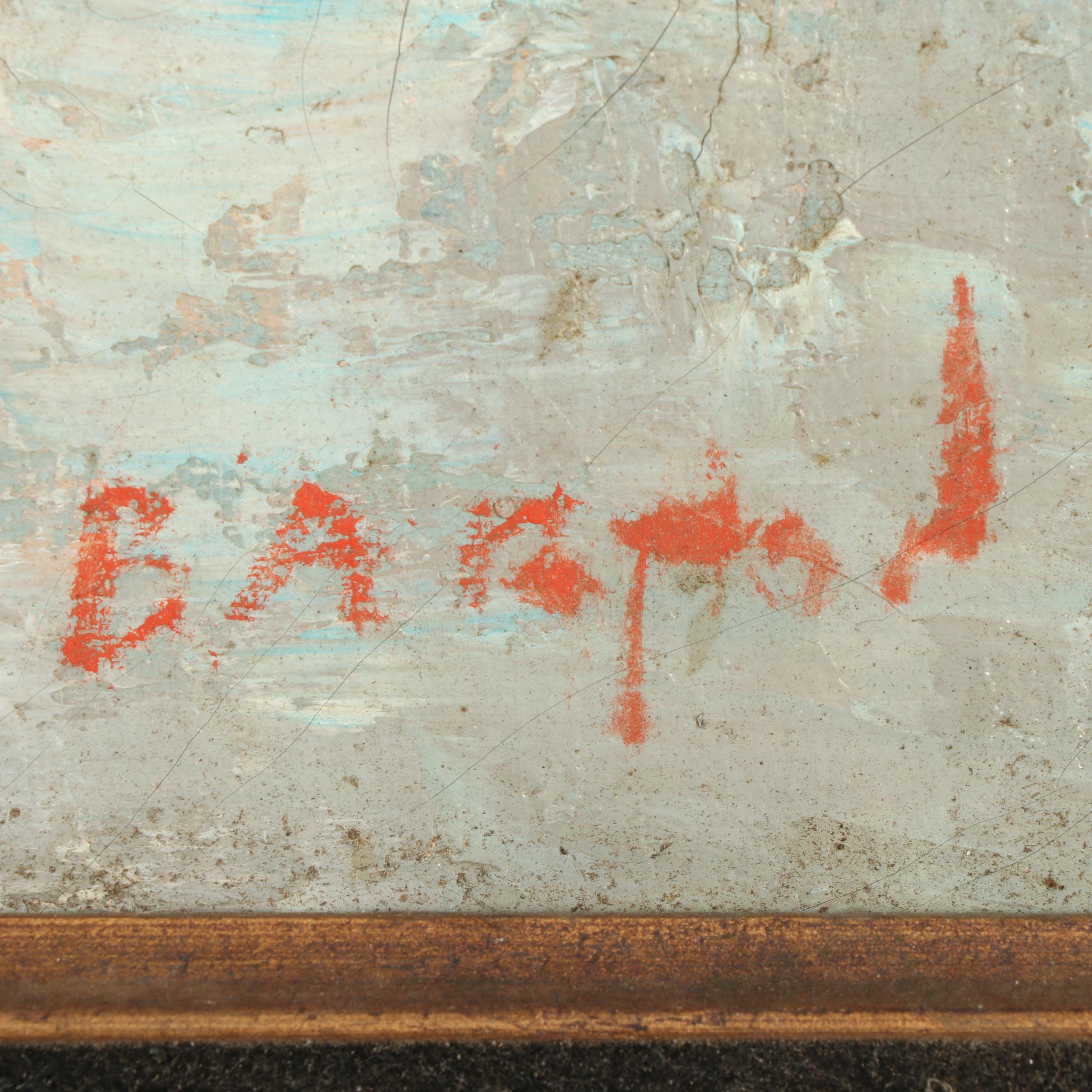 Landscape Impasto Oil Painting