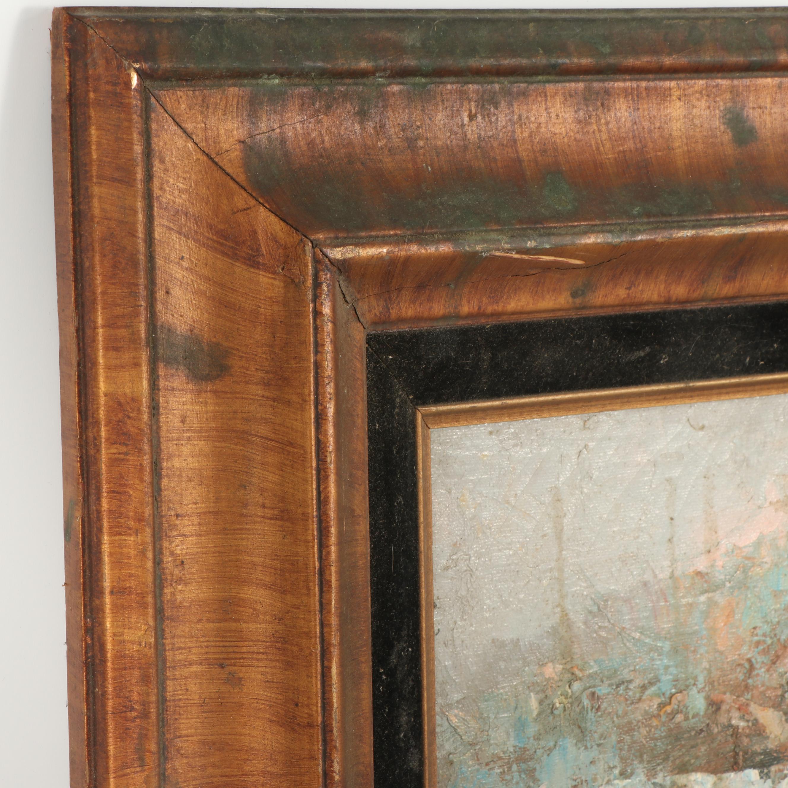 Landscape Impasto Oil Painting