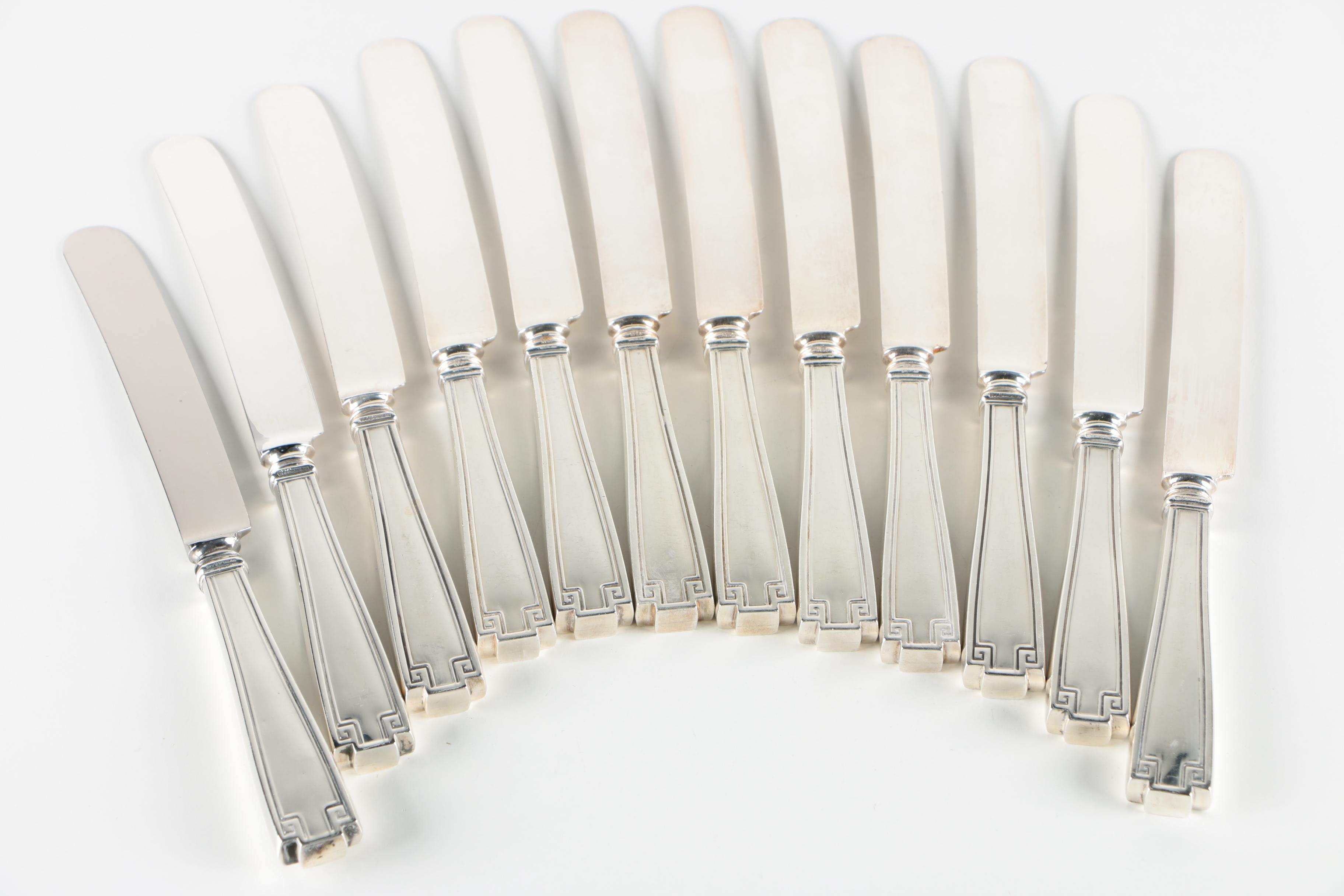 Gorham "Etruscan" Sterling Silver Flatware and Serving Pieces