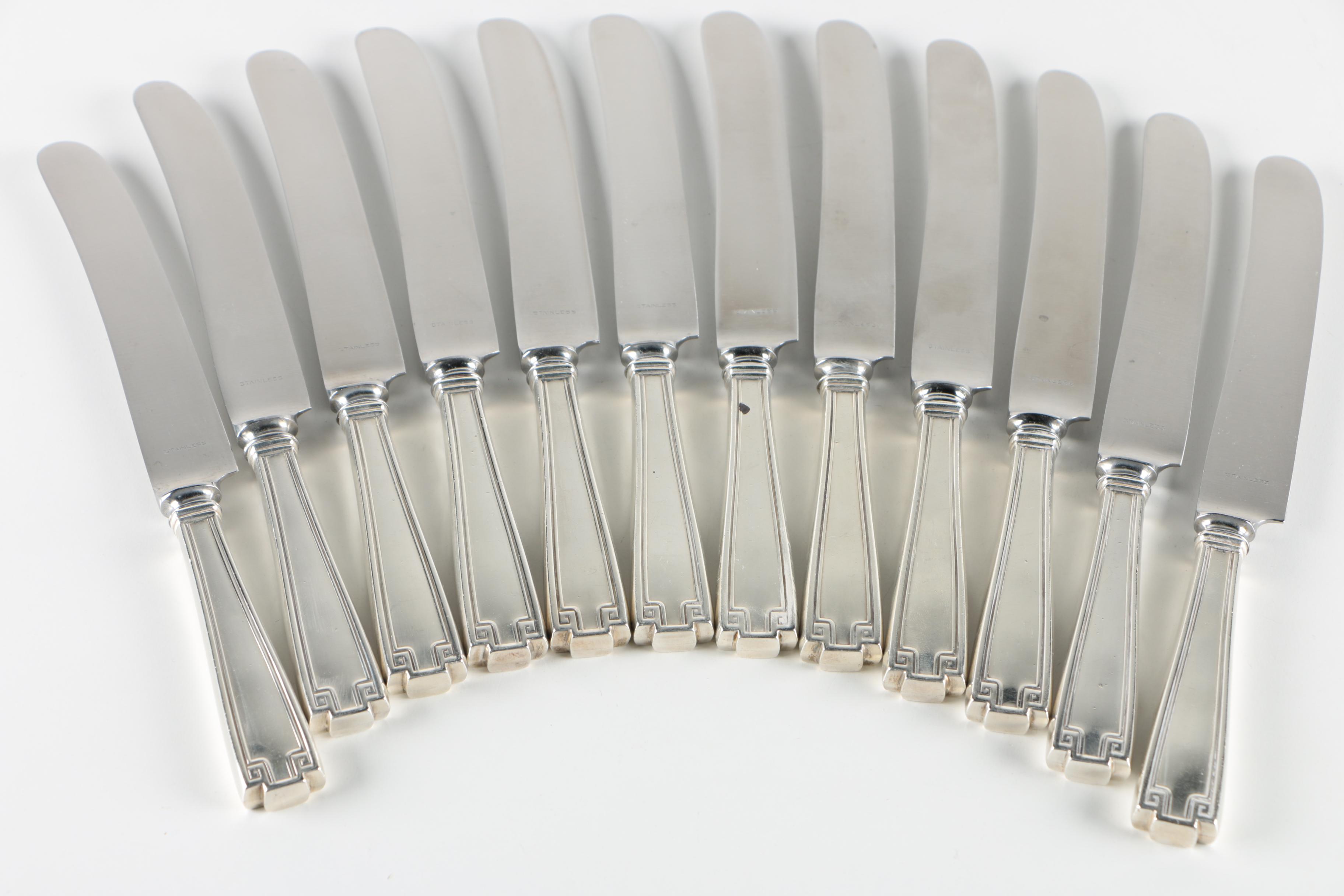 Gorham "Etruscan" Sterling Silver Flatware and Serving Pieces