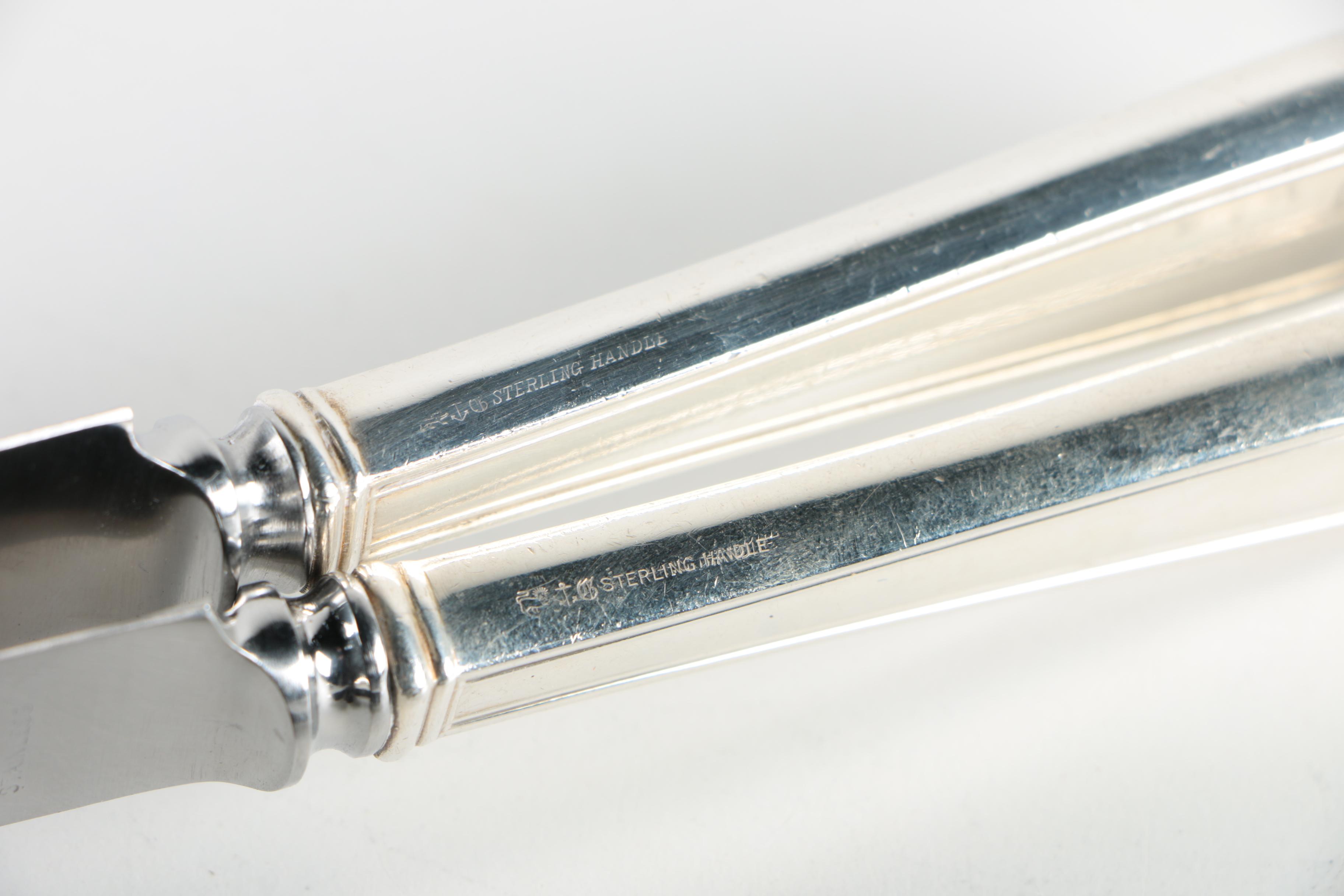 Gorham "Etruscan" Sterling Silver Flatware and Serving Pieces