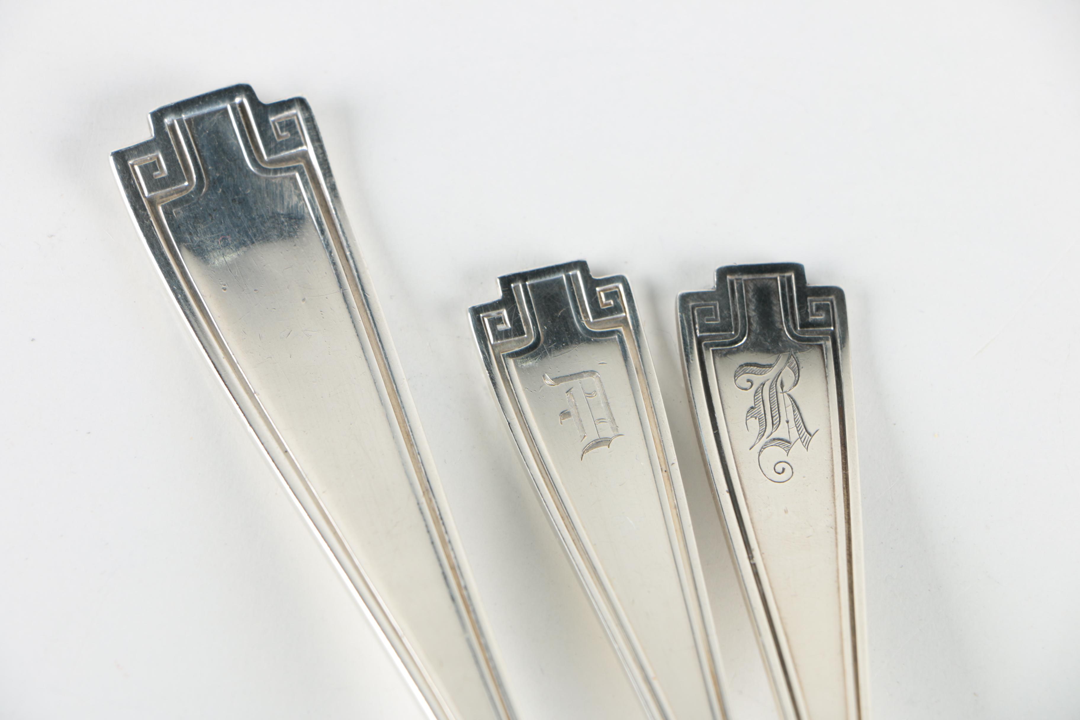 Gorham "Etruscan" Sterling Silver Flatware and Serving Pieces