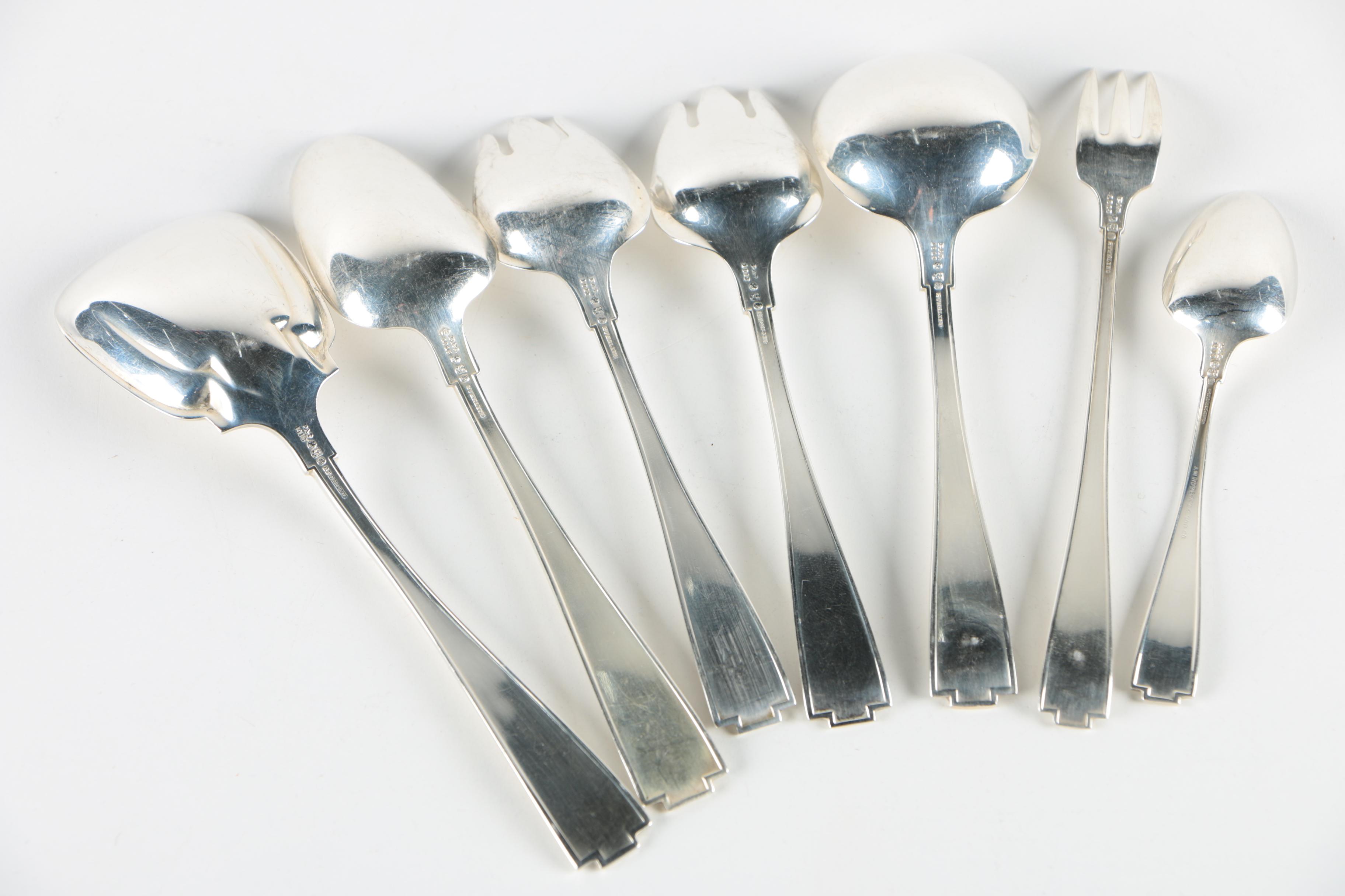 Gorham "Etruscan" Sterling Silver Flatware and Serving Pieces