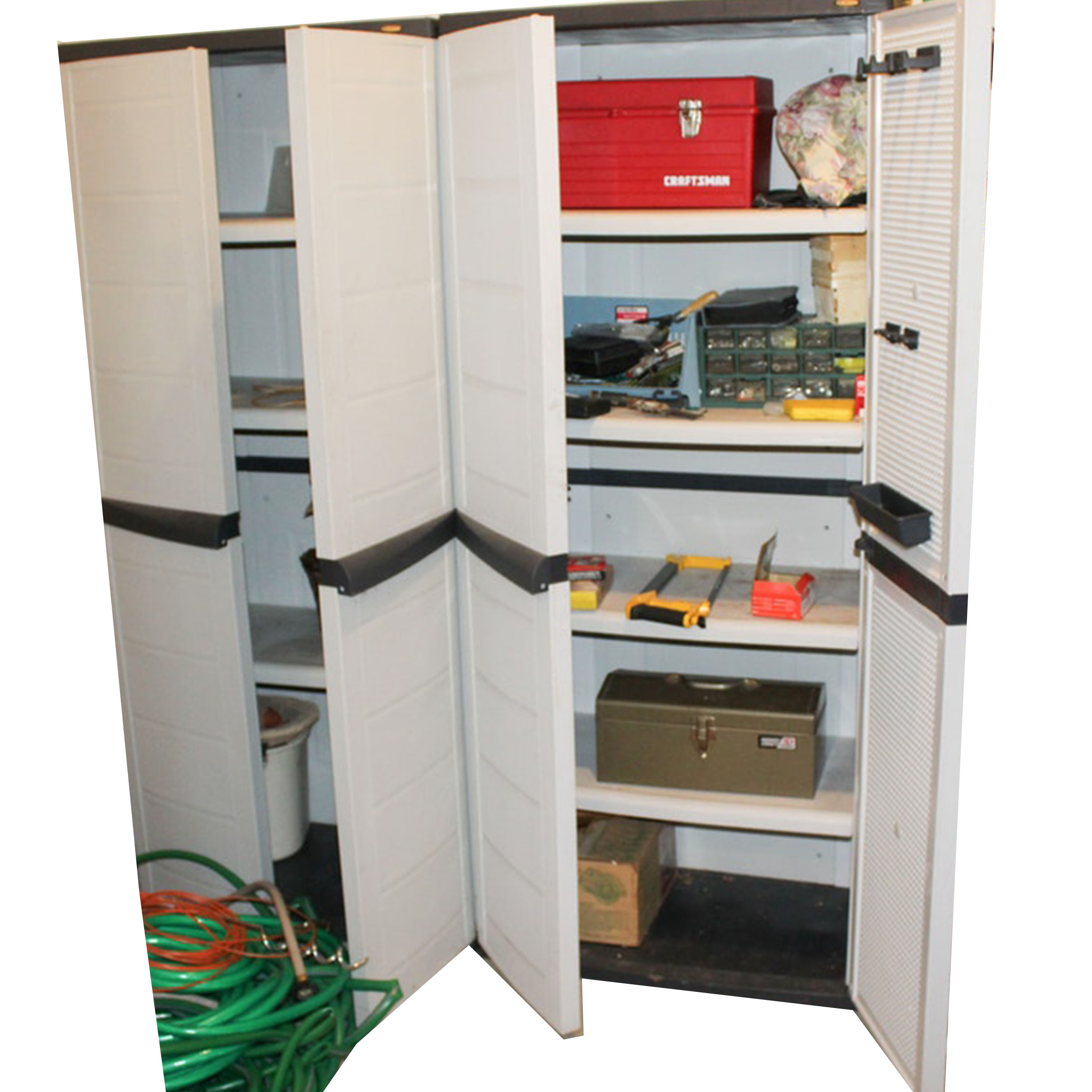 Garage Storage Cabinets and Tools