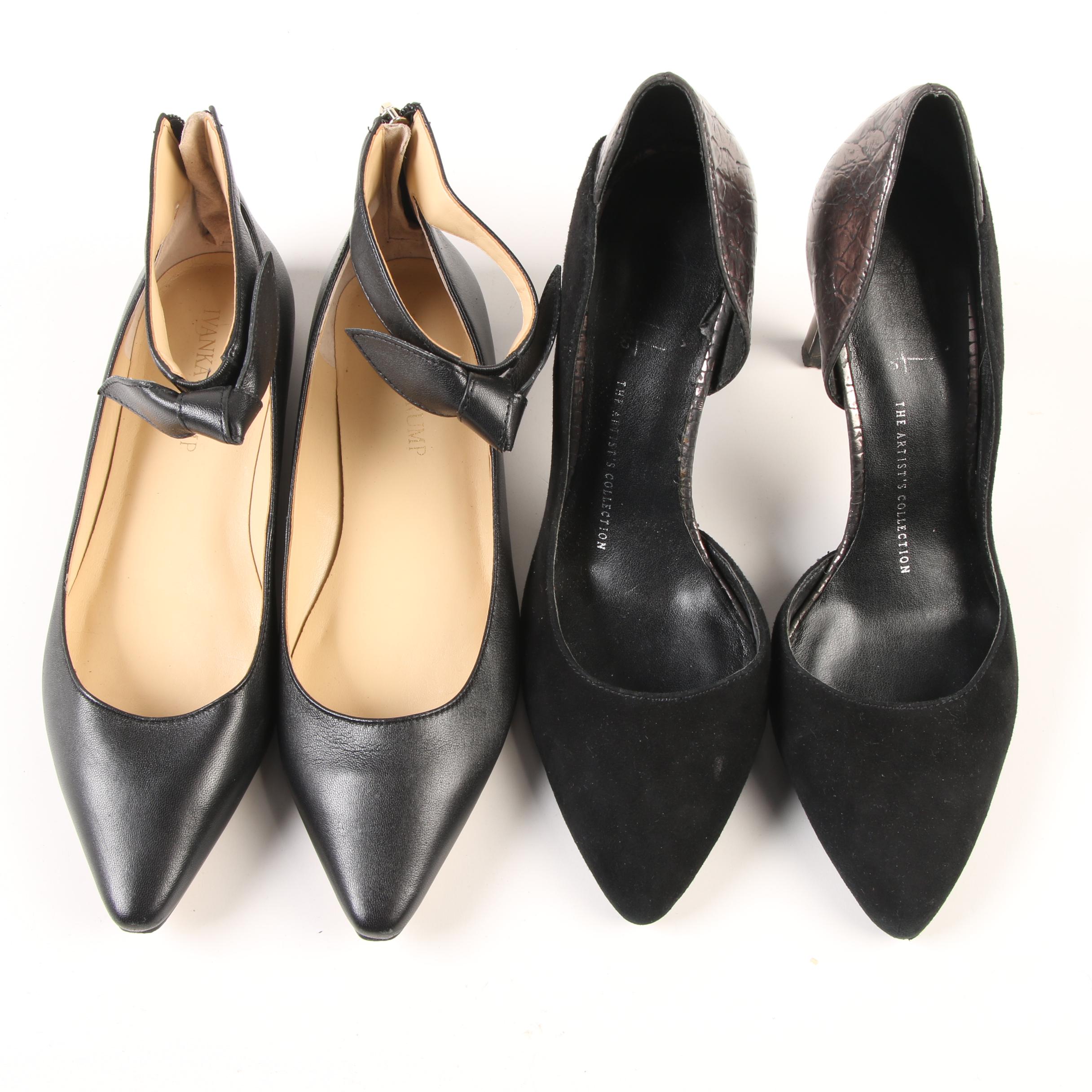 Franco Sarto The Artist's Collection D'orsay Pumps and Ivanka Trump Flats