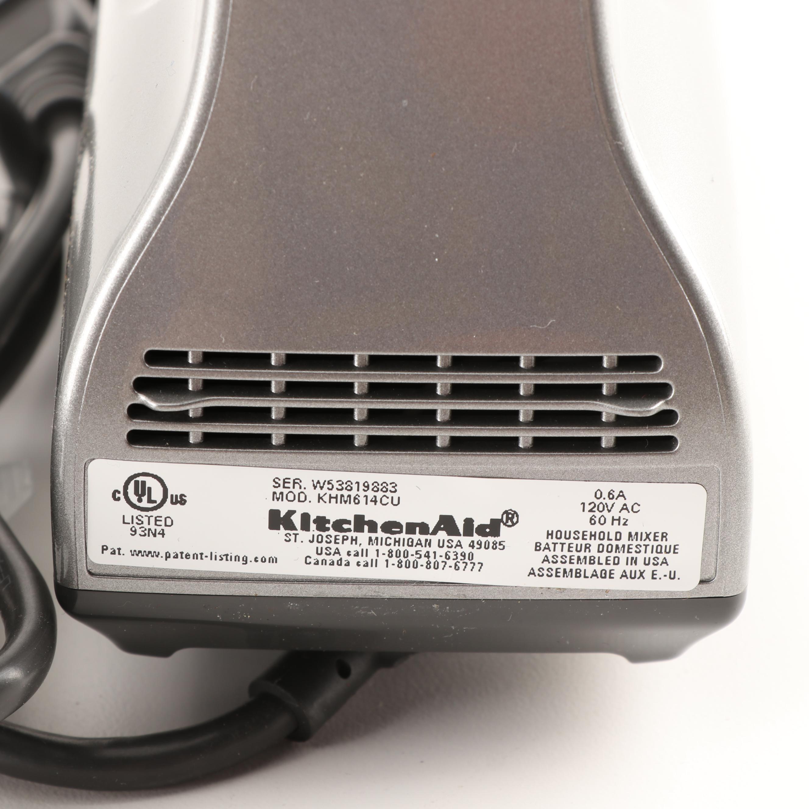 KitchenAid Artisan Stand Mixer and Hand Mixer