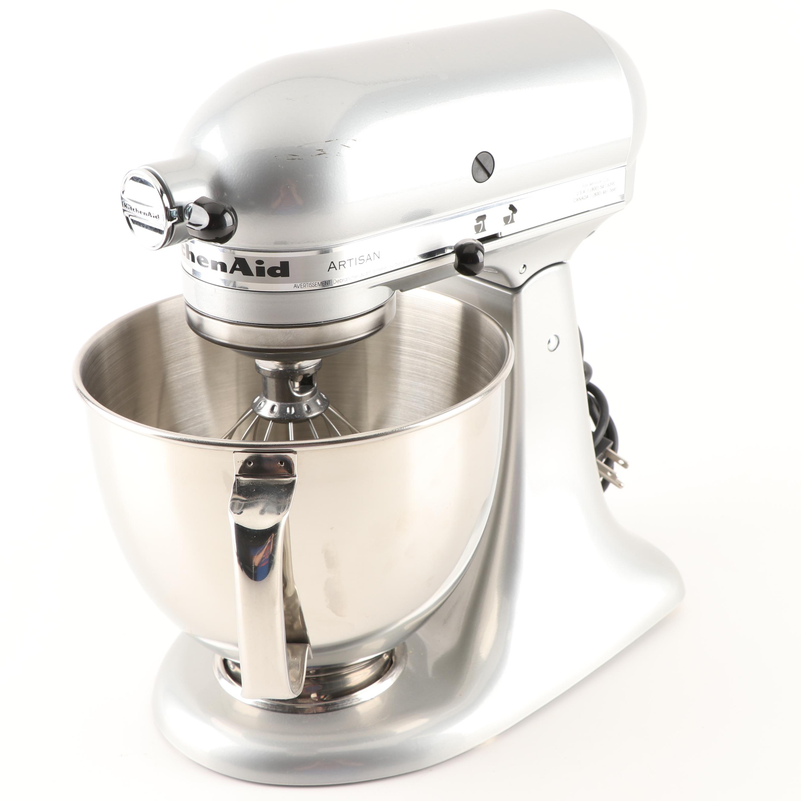 KitchenAid Artisan Stand Mixer and Hand Mixer