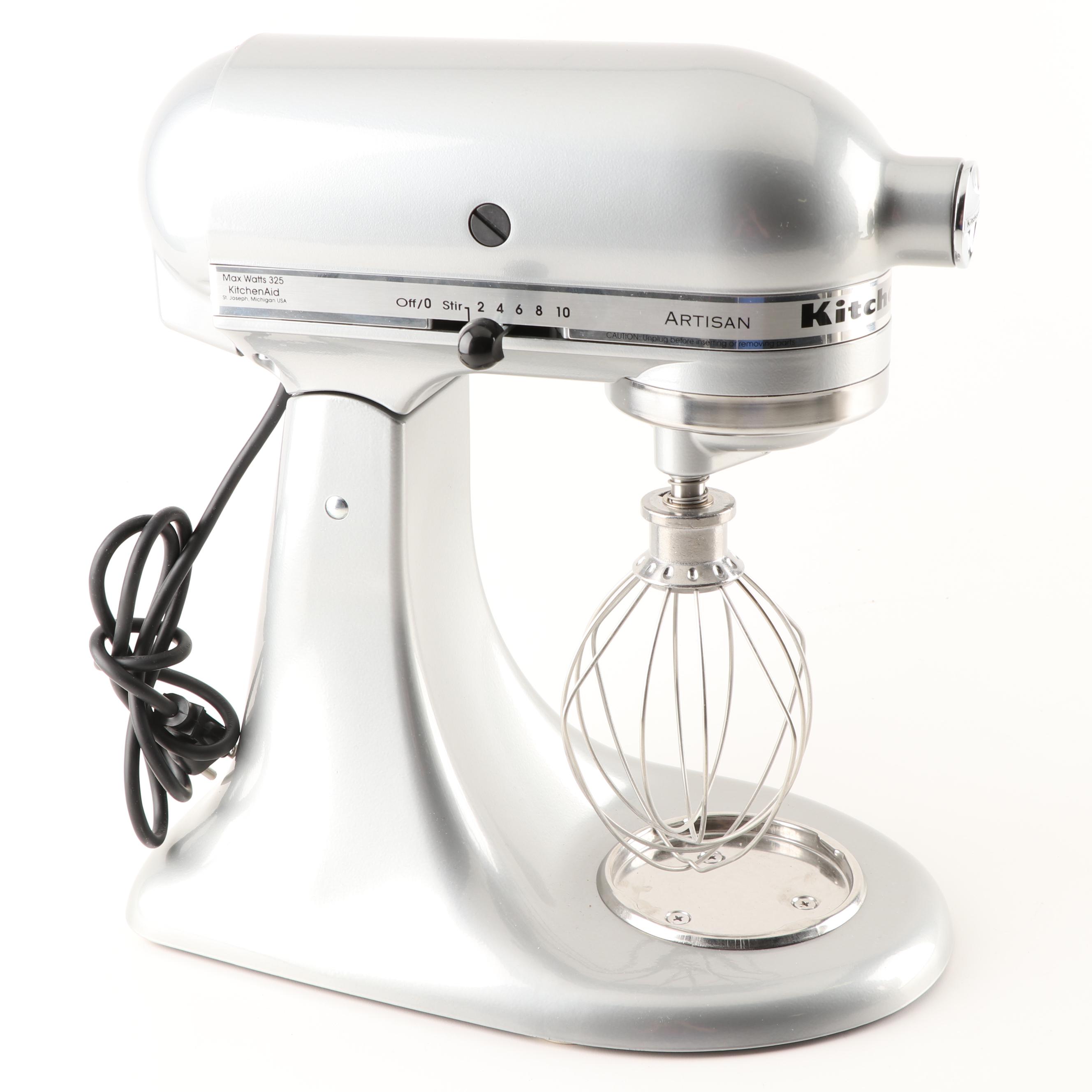 KitchenAid Artisan Stand Mixer and Hand Mixer