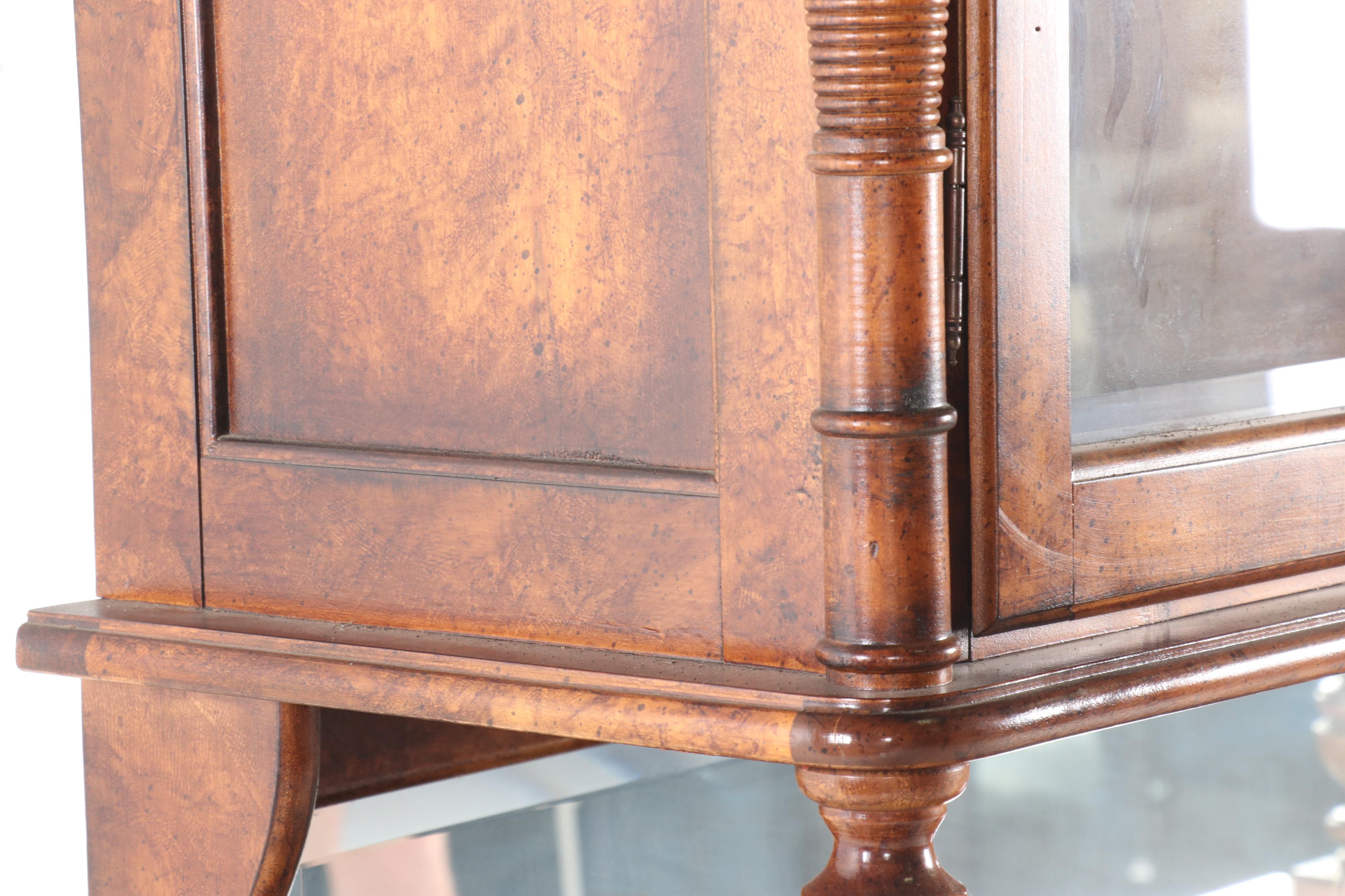 Pulaski Furniture Corporation Wooden ApothecaryStyle Illuminated China