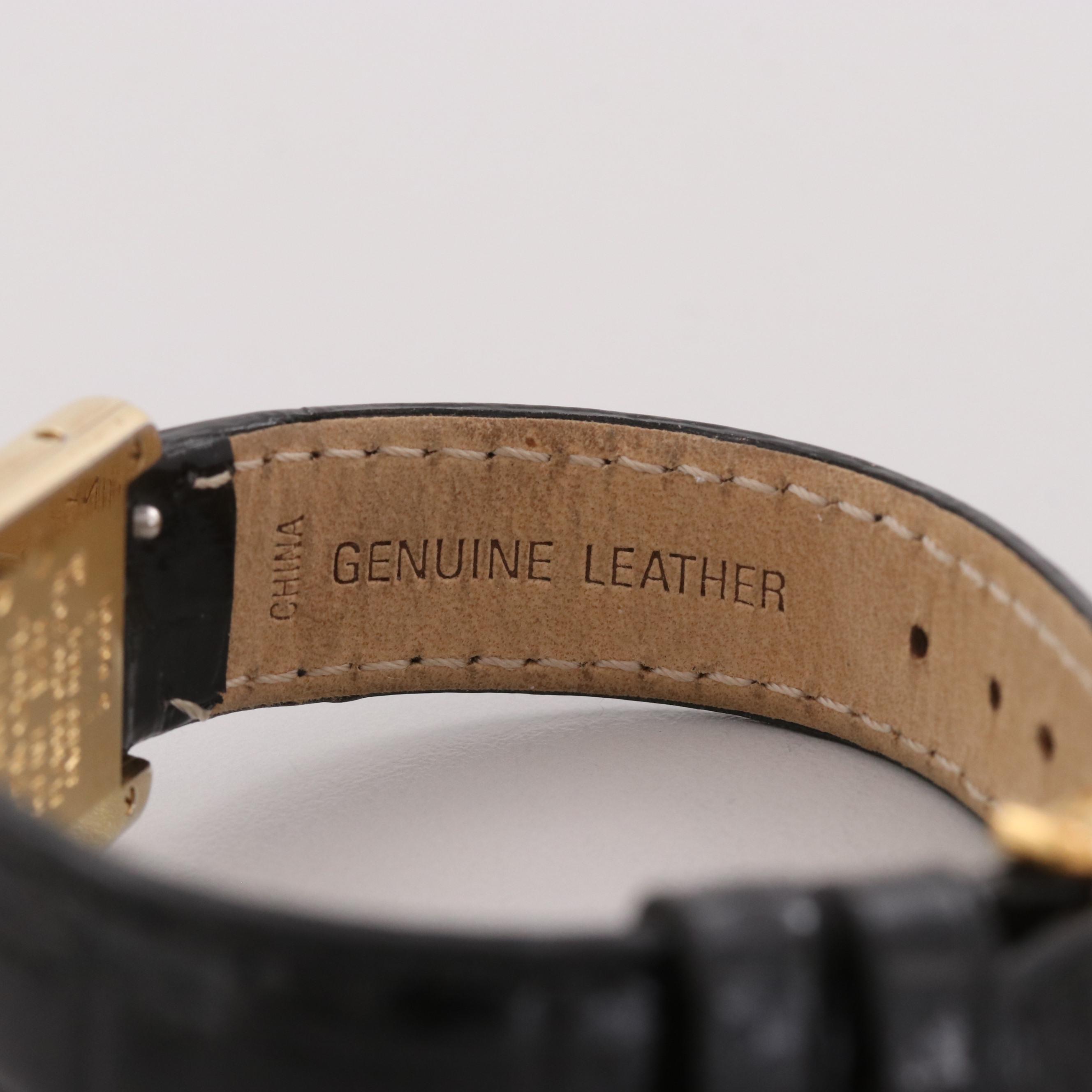 Vintage Cartier Tank Vermeil Quartz Watch