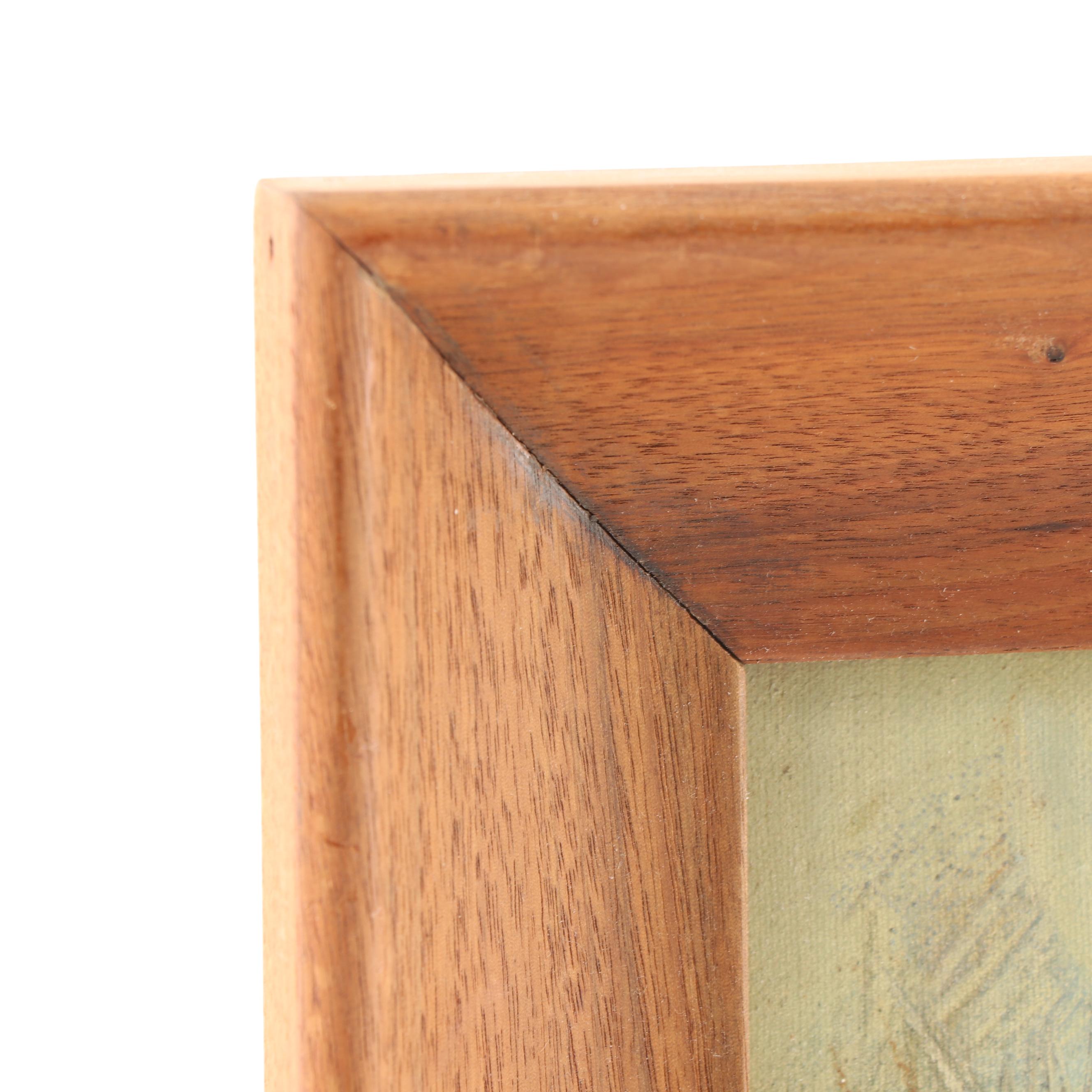 Giovanni Nicolussi Oil Painting of Two Young Girls Under an Umbrella