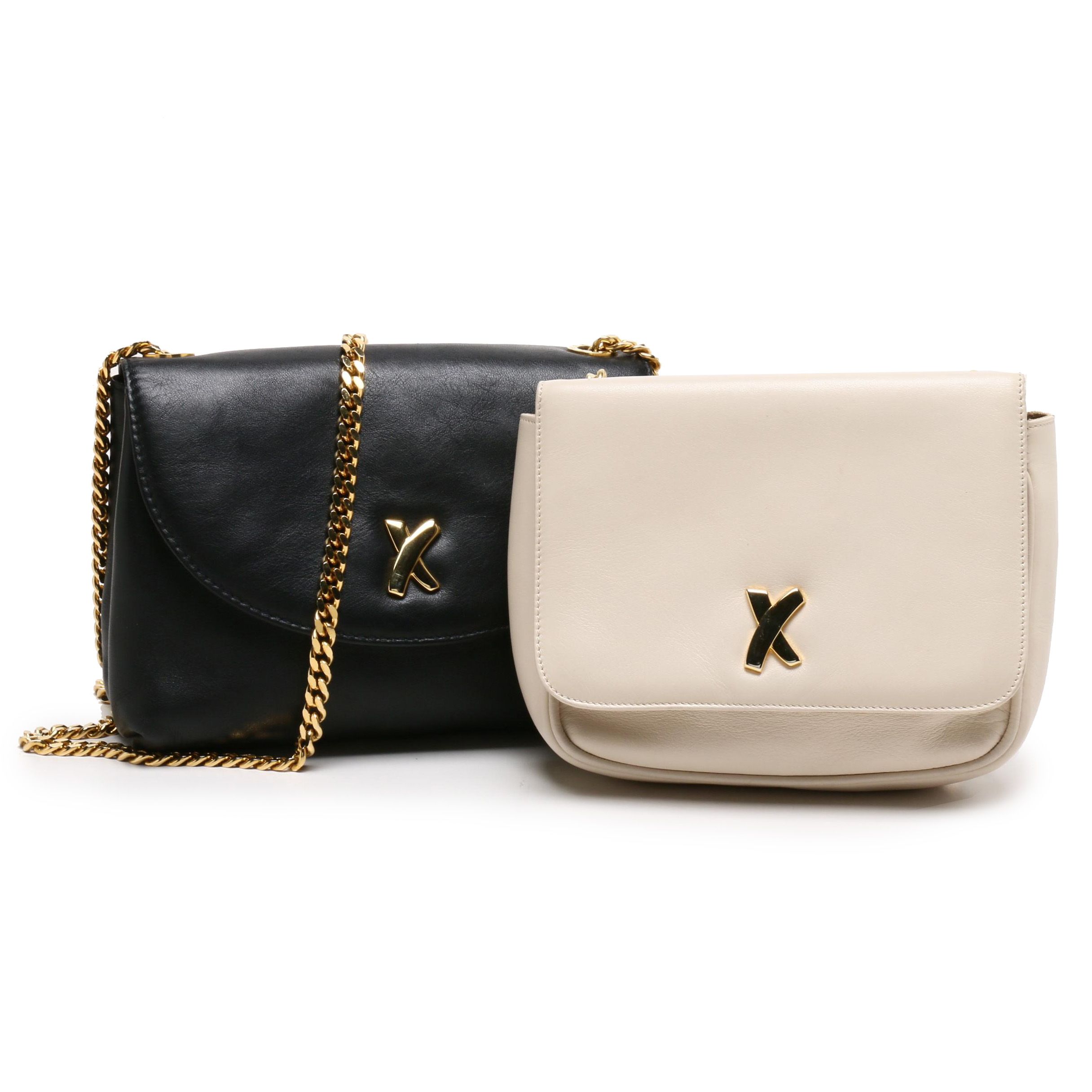 Paloma Picasso Leather Chain Crossbody Bags