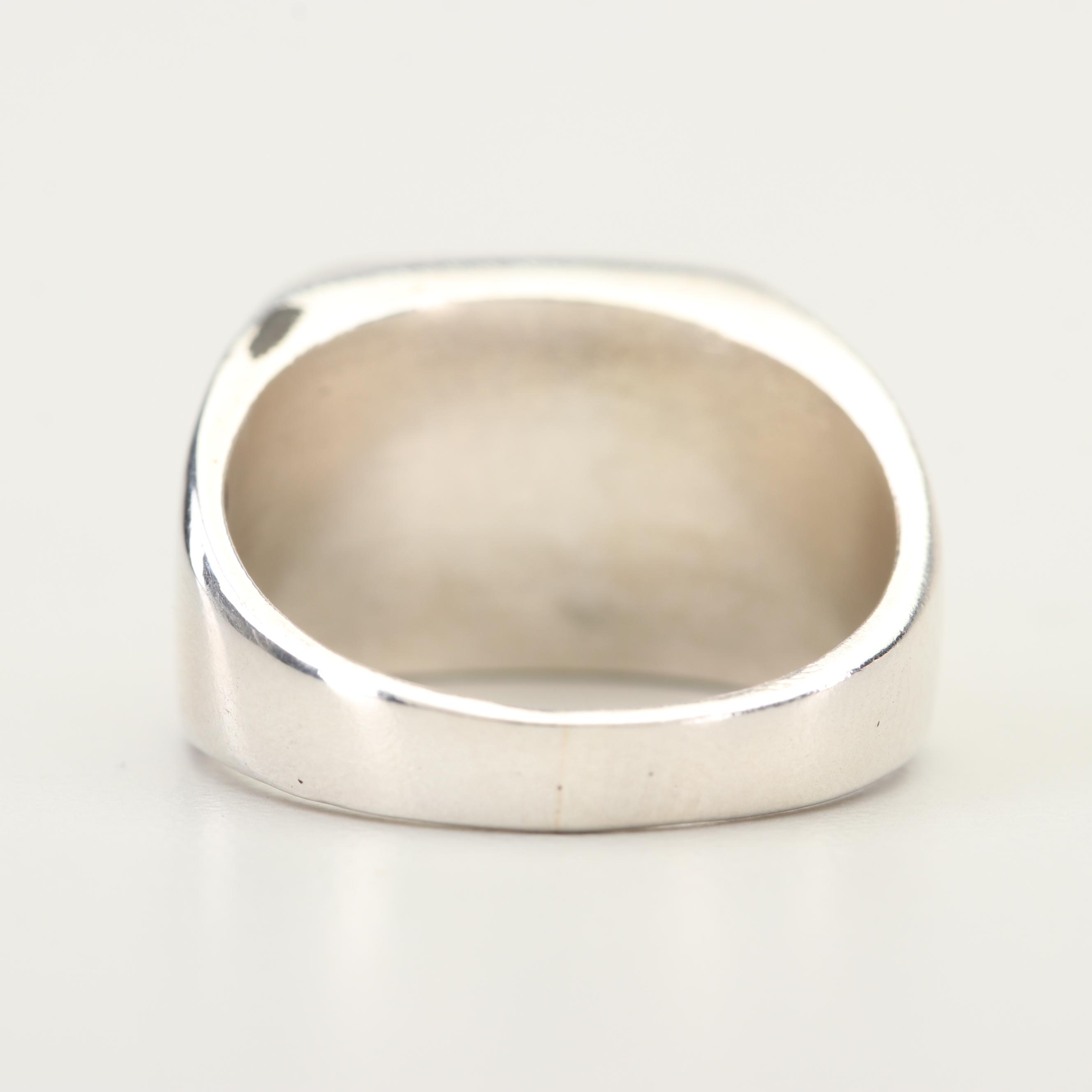 Sterling Silver Sobriety Ring