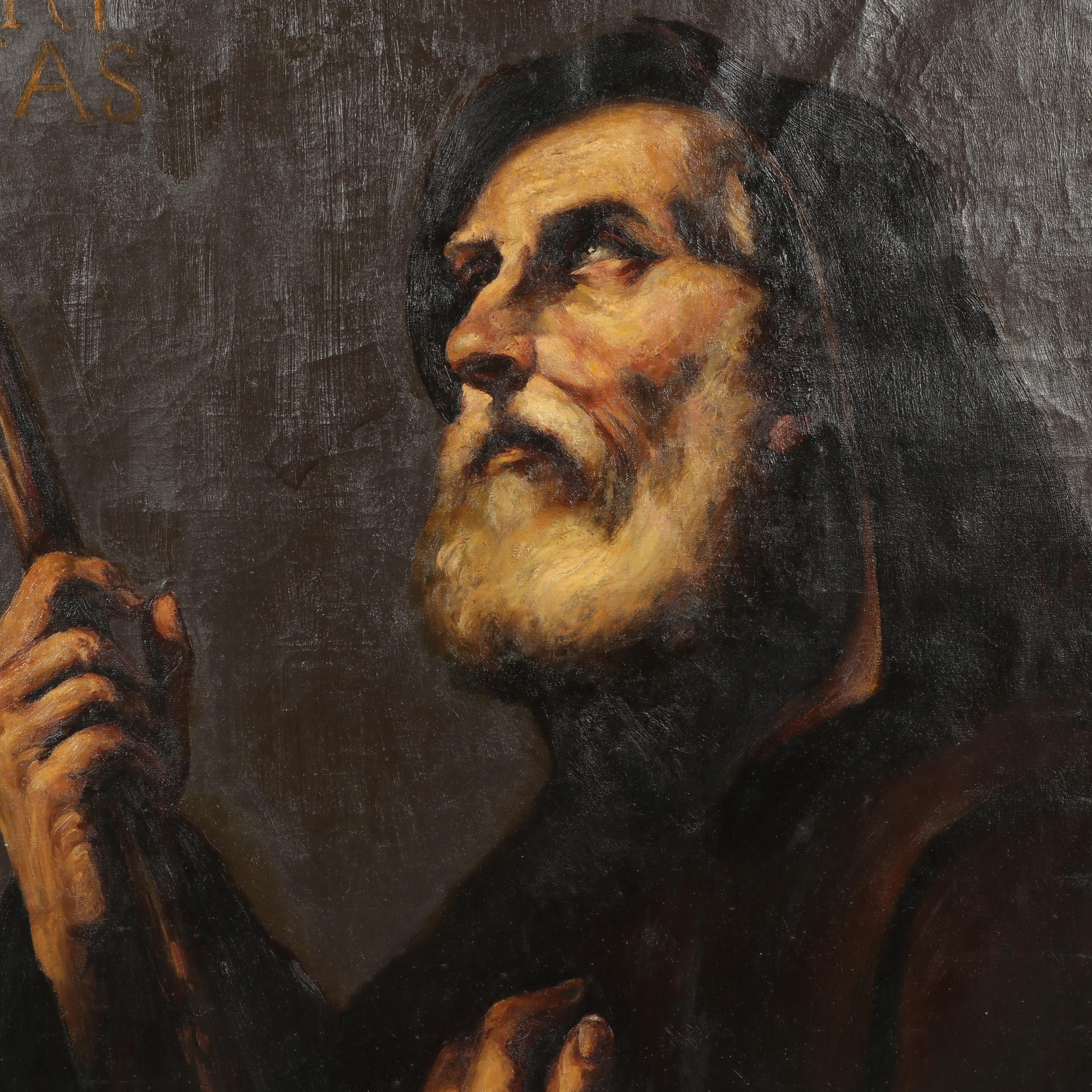 Copy Oil Portrait after Federico Ciappa after Luca Giordano