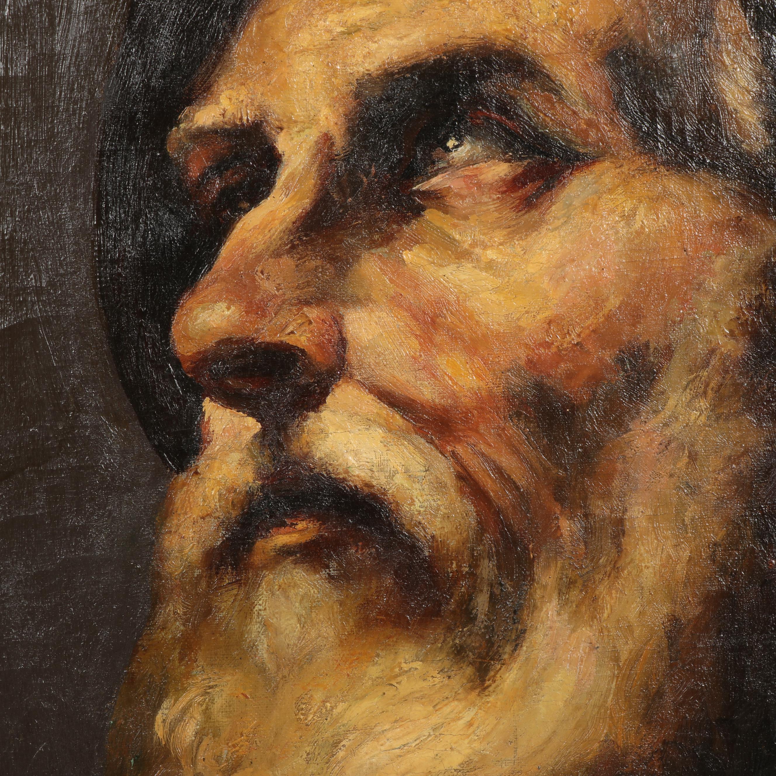 Copy Oil Portrait after Federico Ciappa after Luca Giordano