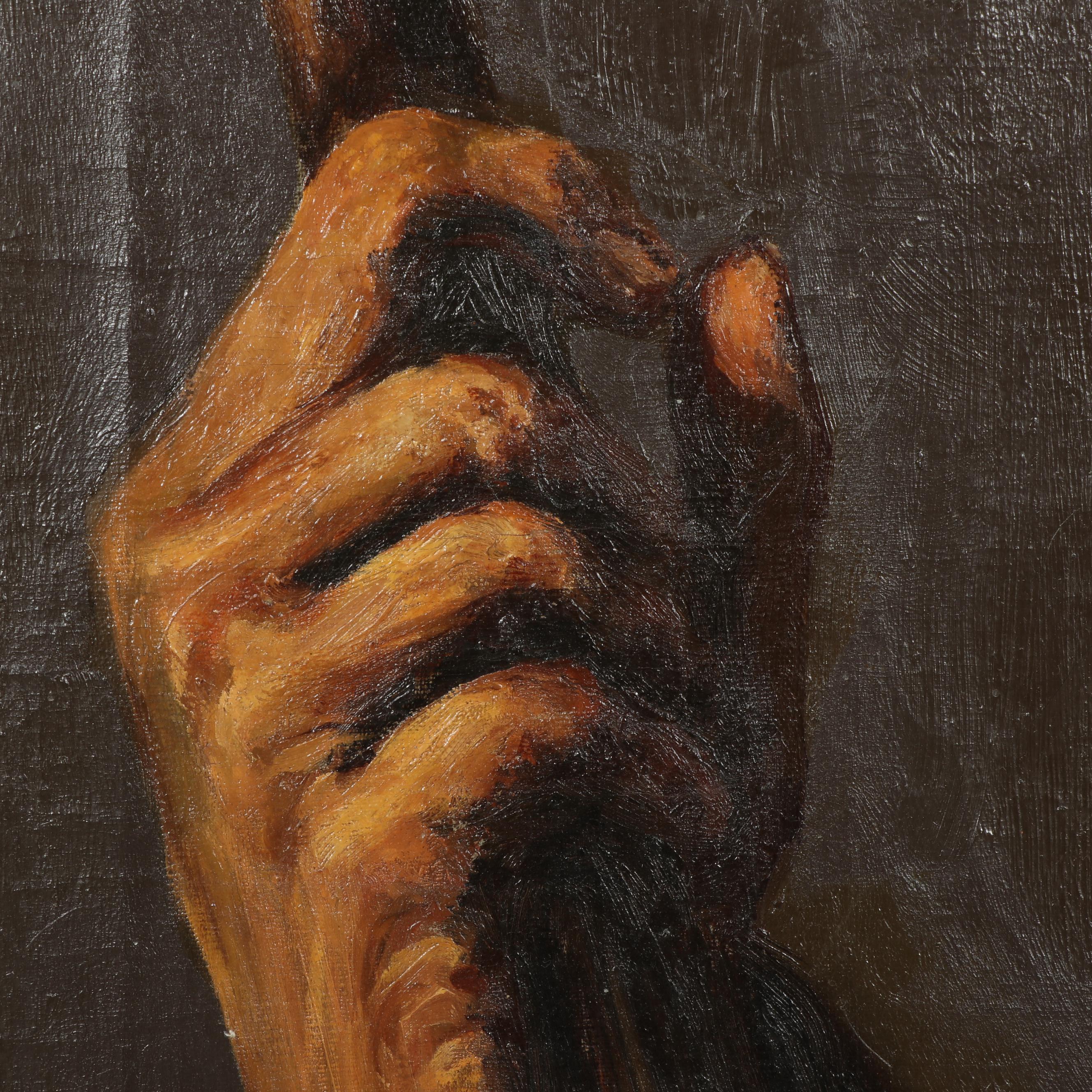 Copy Oil Portrait after Federico Ciappa after Luca Giordano