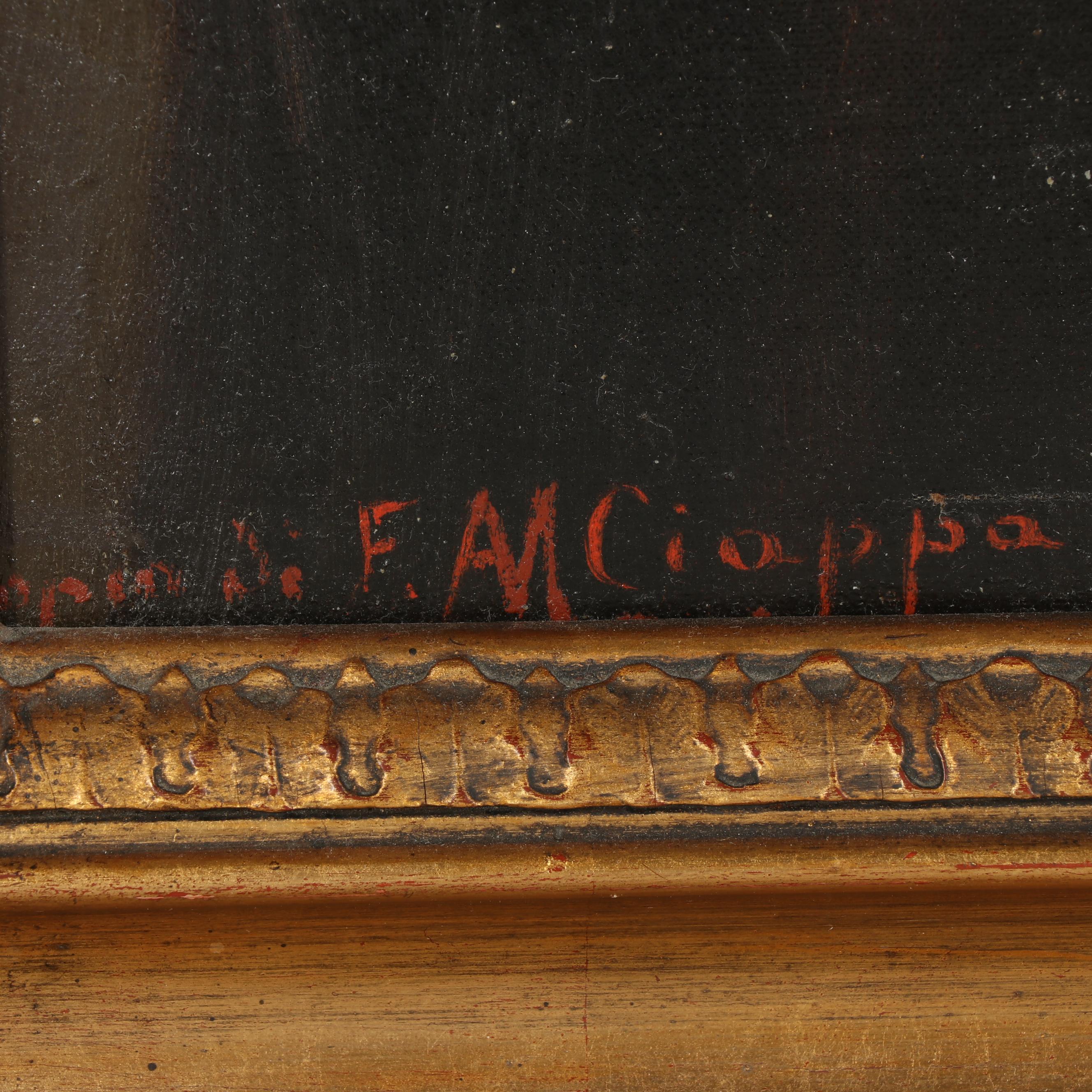 Copy Oil Portrait after Federico Ciappa after Luca Giordano